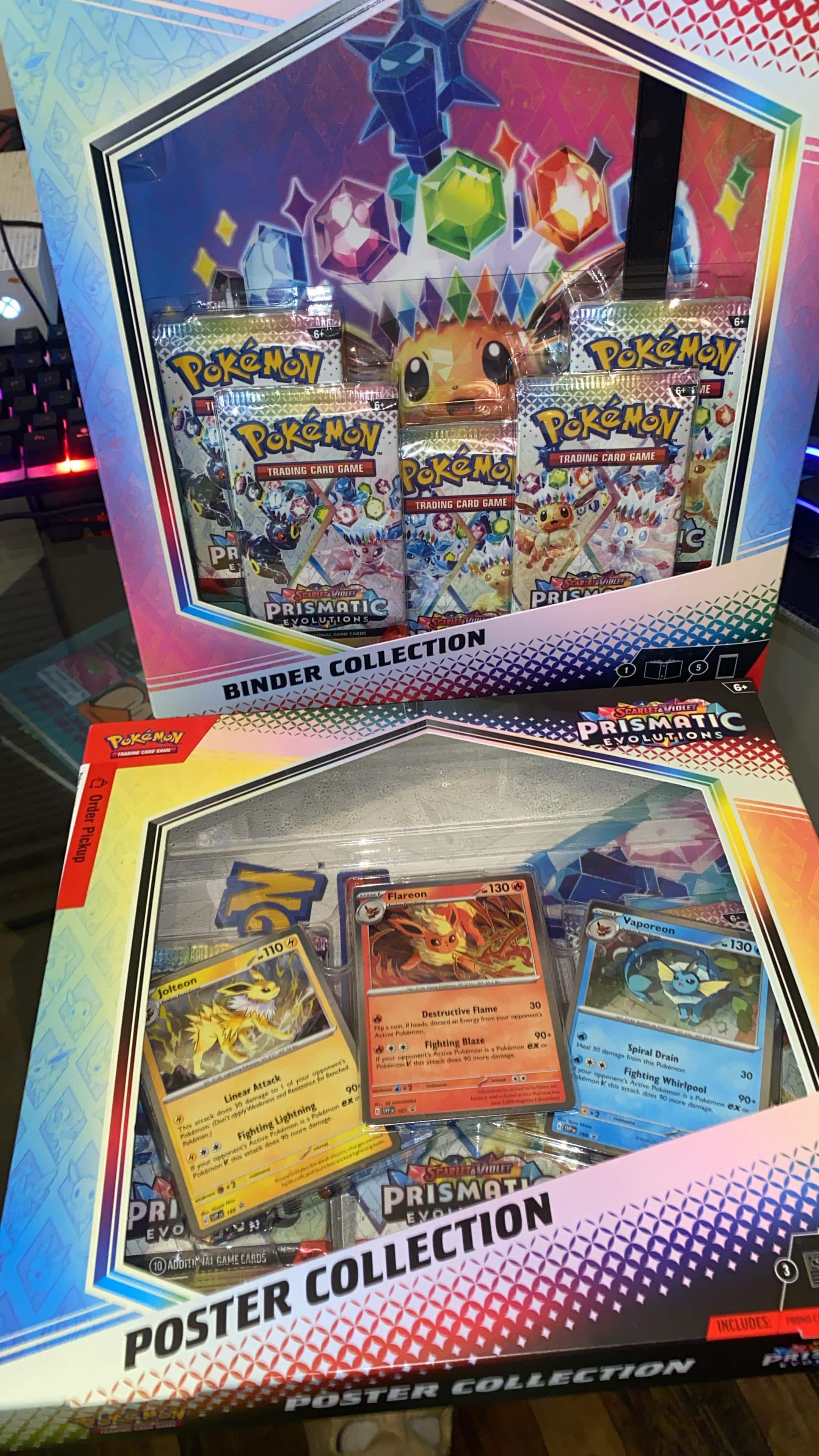 pokemon trading card game prismatic evolutions binder collection Amazon.com : Pokemon TCG: Scarlet & Violet—Prismatic Evolutions Binder  Collection : Toys & Games