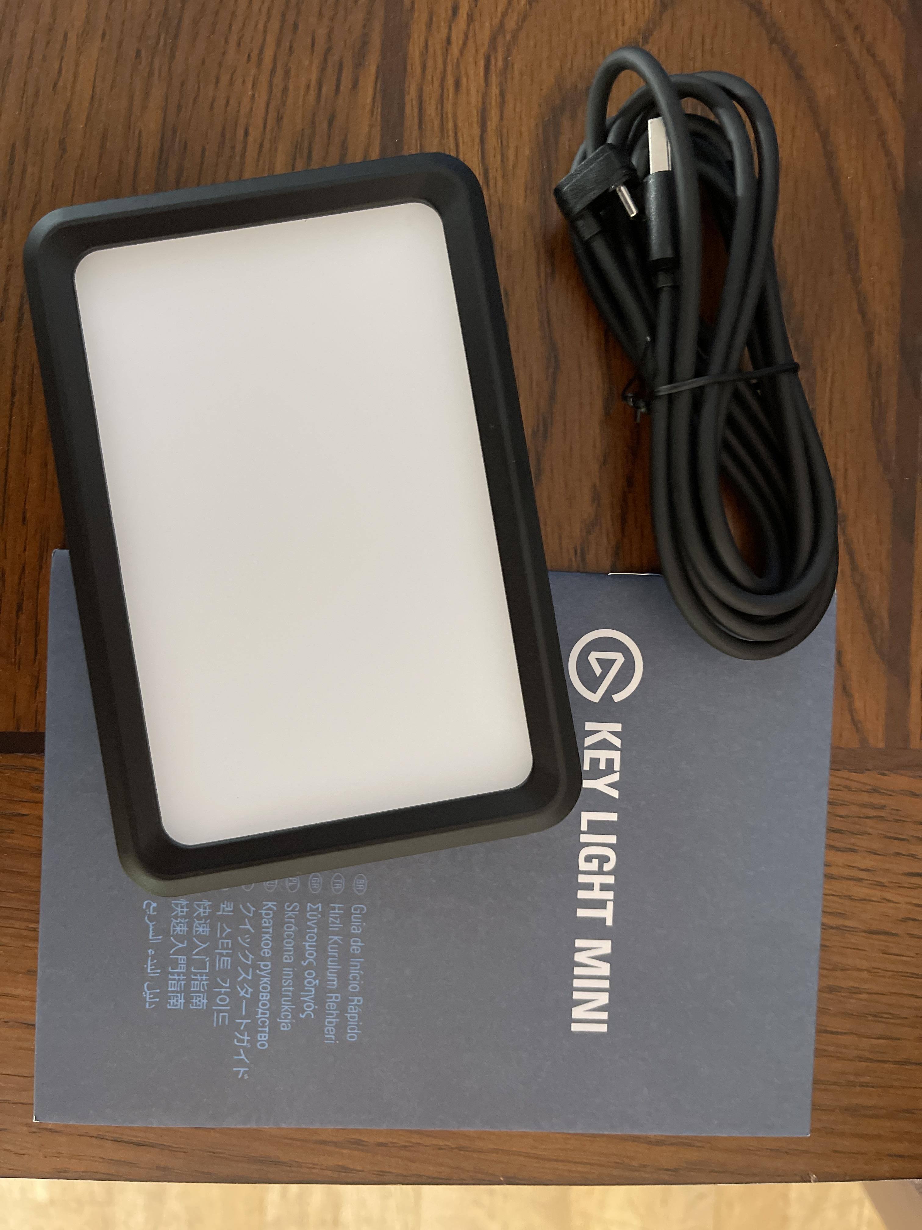 Elgato Key Light Mini – Portable LED Panel for Streaming, Video