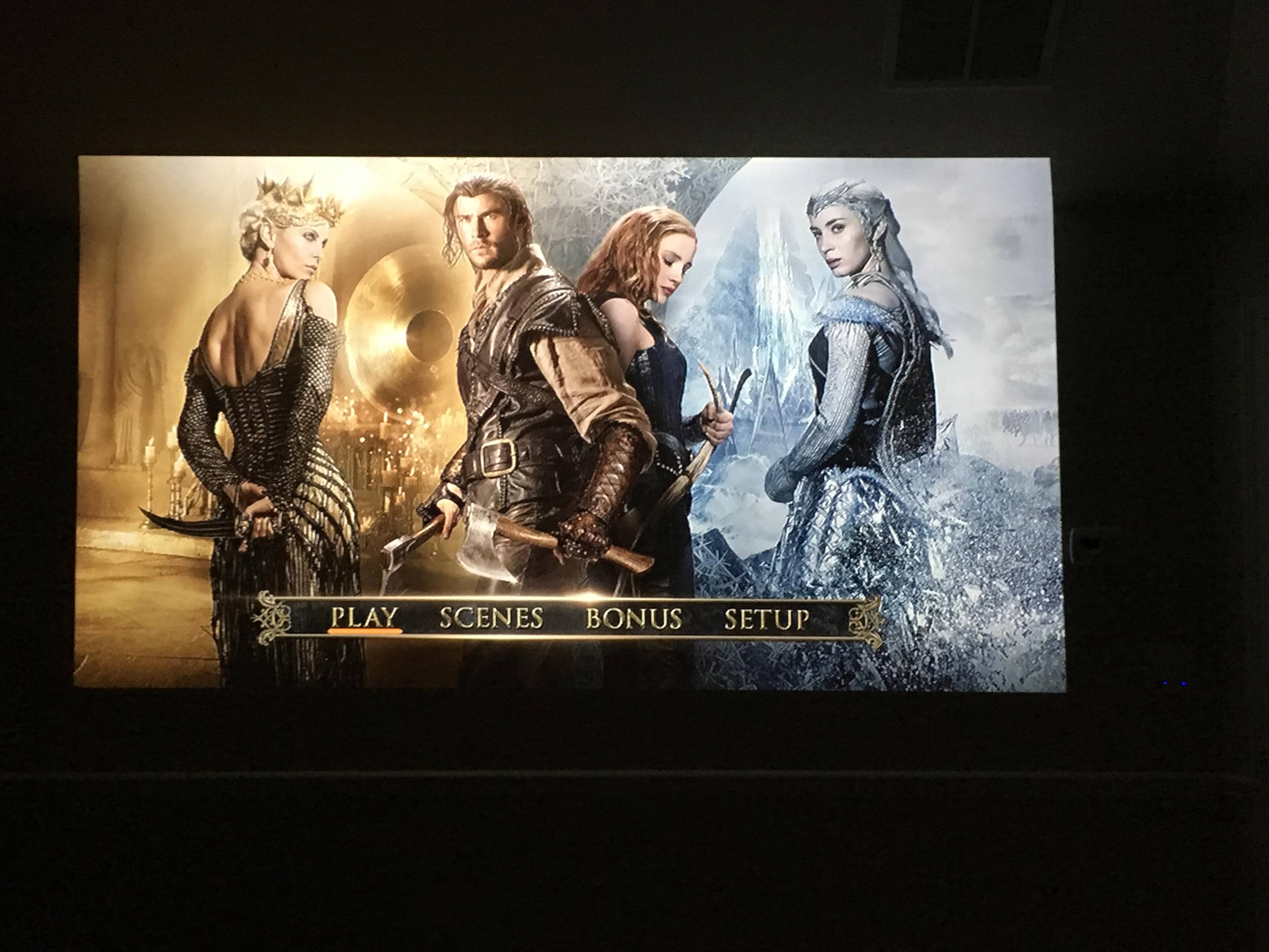 Projected on a barewall, click to load a larger version