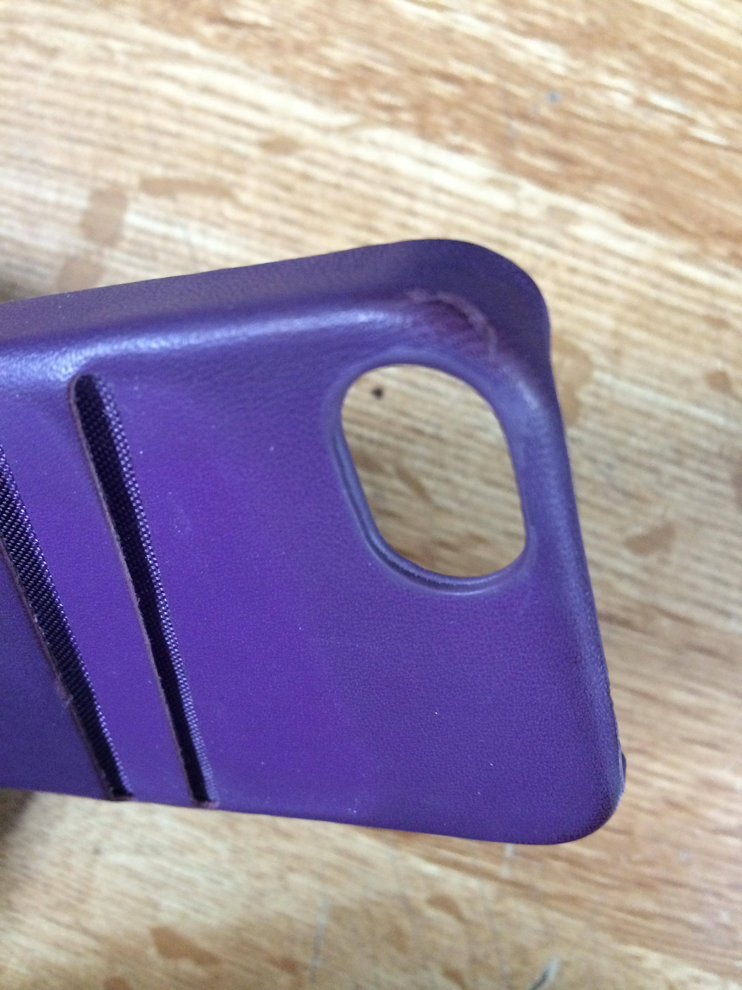 Mine was scratched but otherwise good material, click to load a larger version