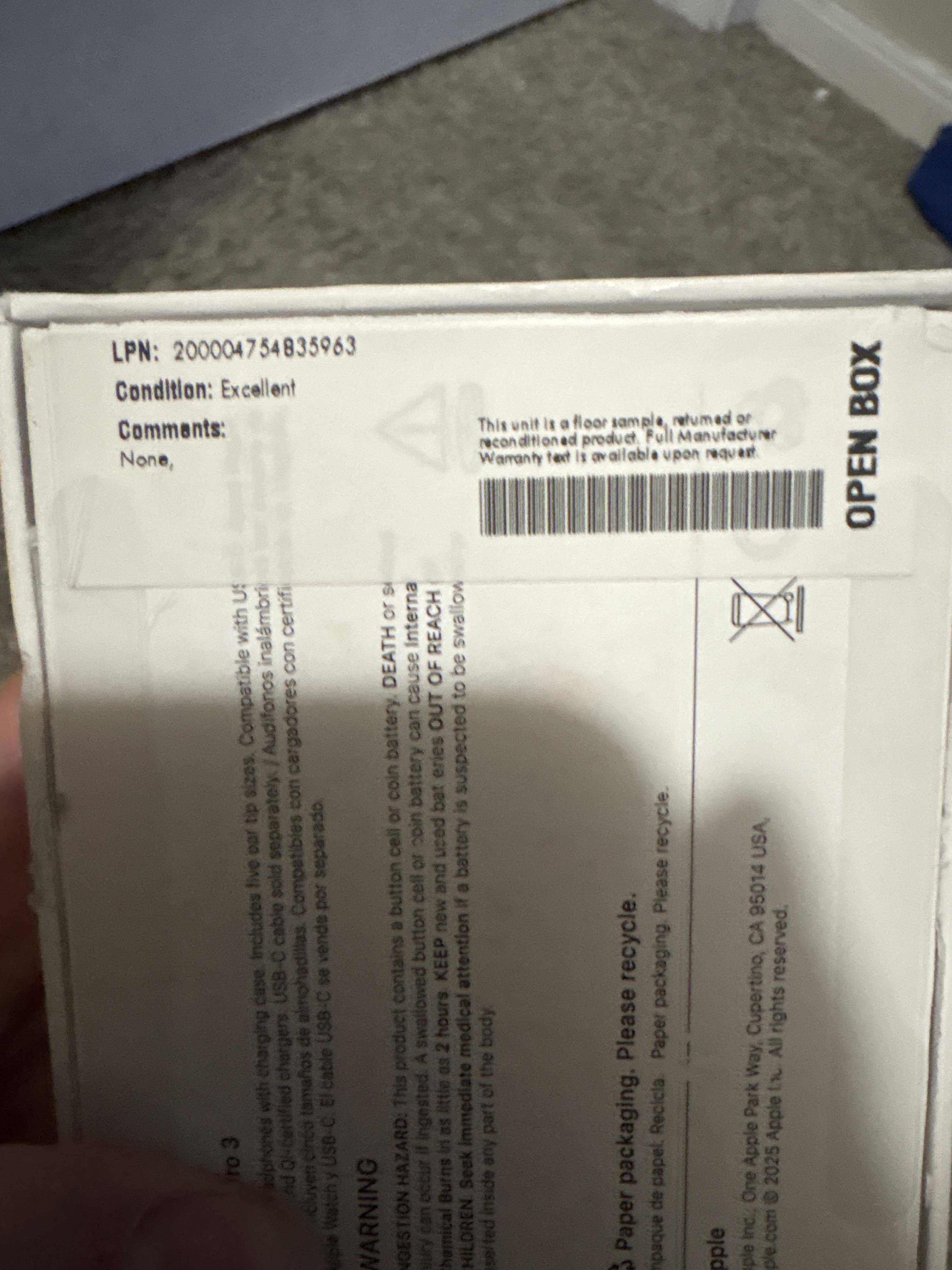 Customer provided, click to load a larger version