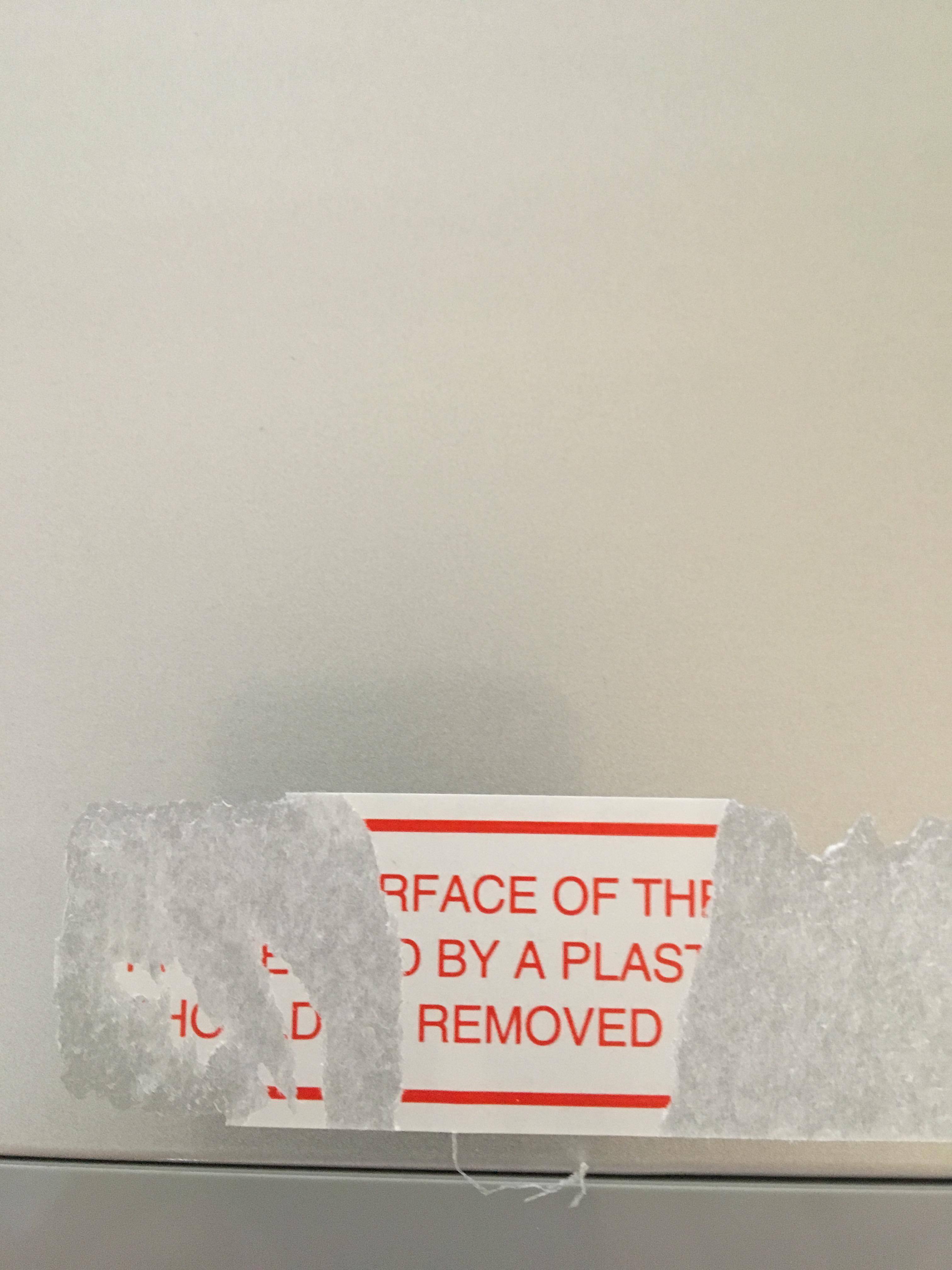 sticker doesn't come off easily, click to load a larger version