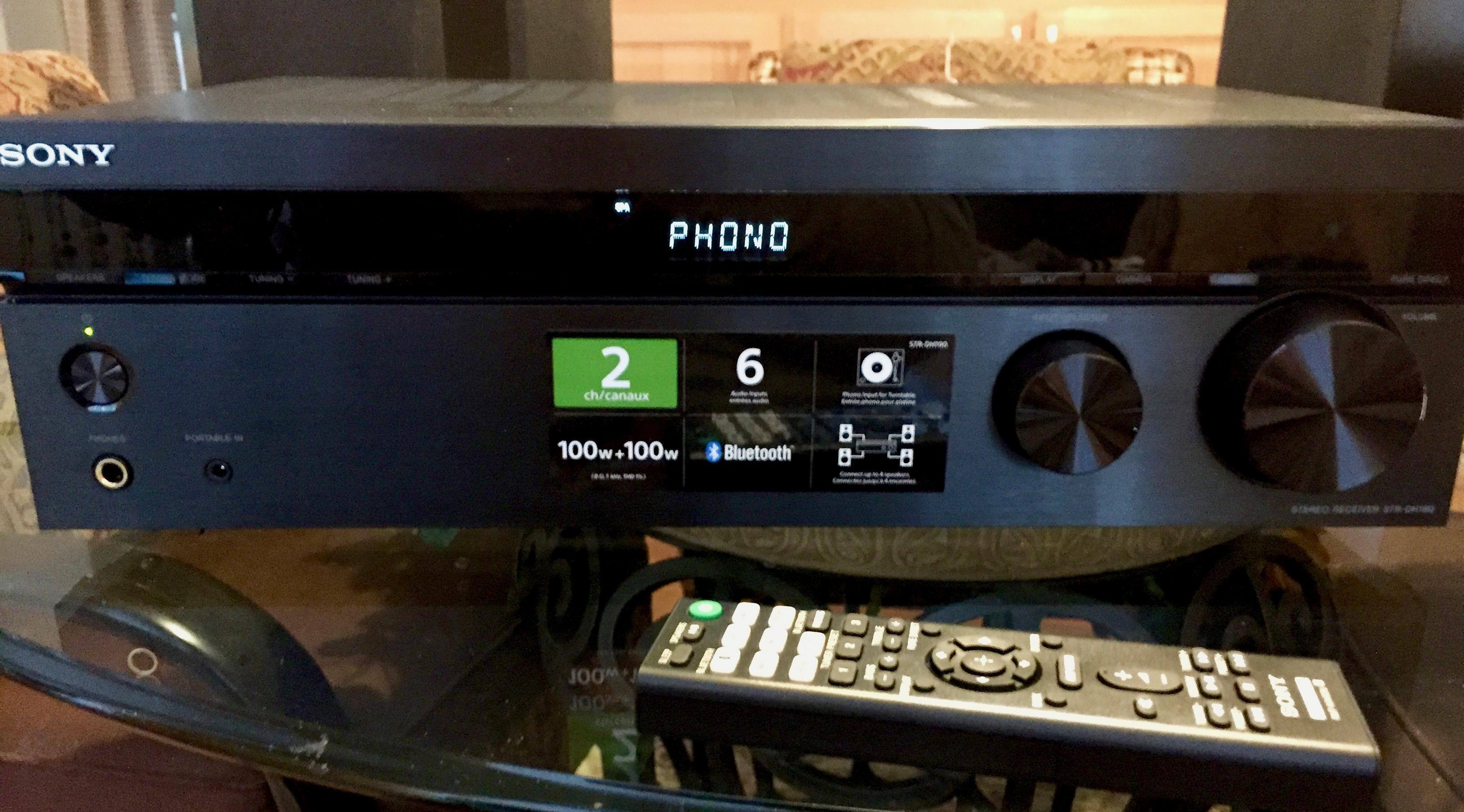 Amazon.com: Sony STRDH190 2-ch Home Stereo Receiver with