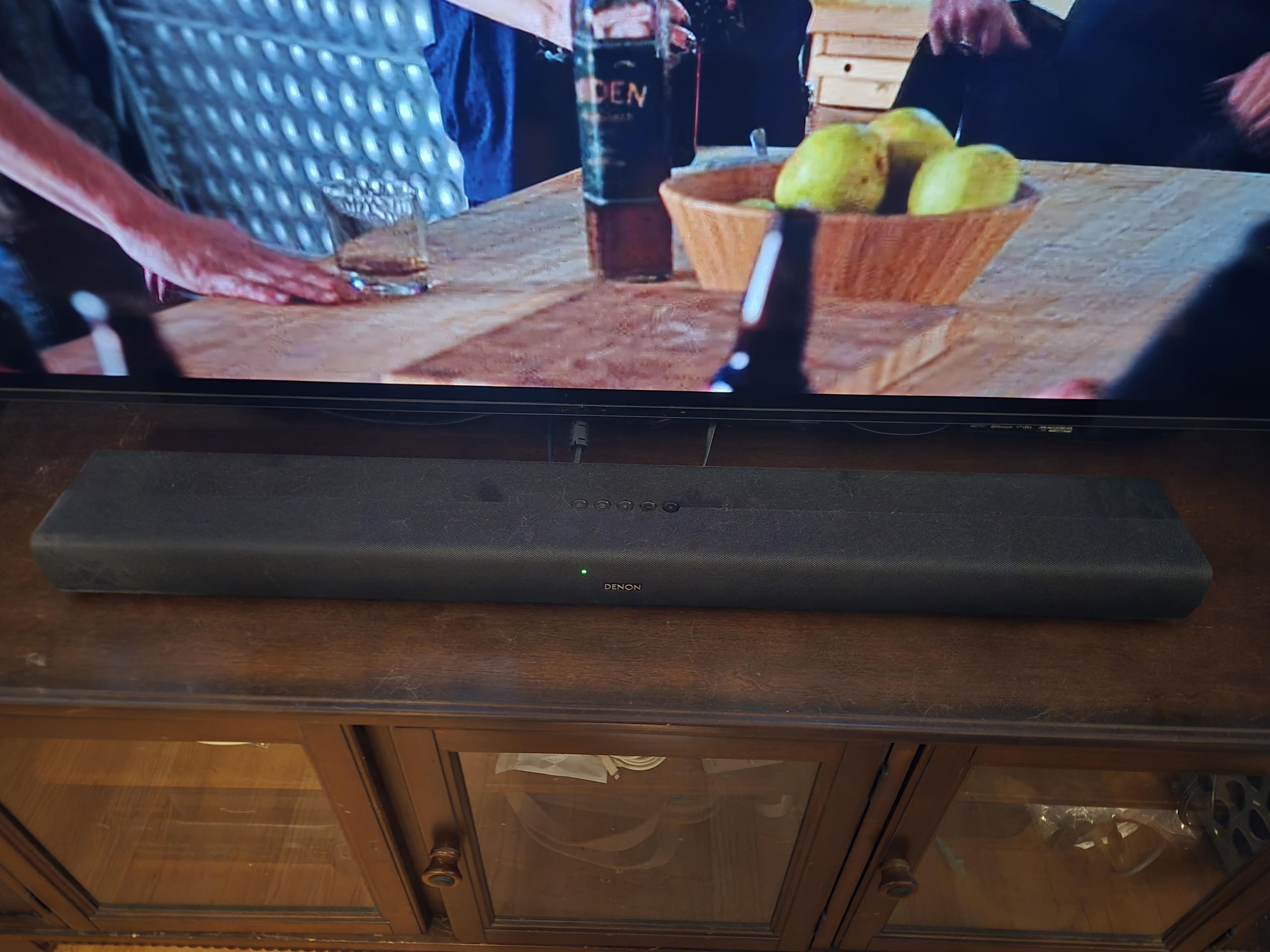 Denon DHT C210 Full Range Dolby Atmos Sound bar with Built in