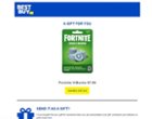 Fortnite 13500 V-Bucks ($100) Gift Card, 1 ct - Kroger