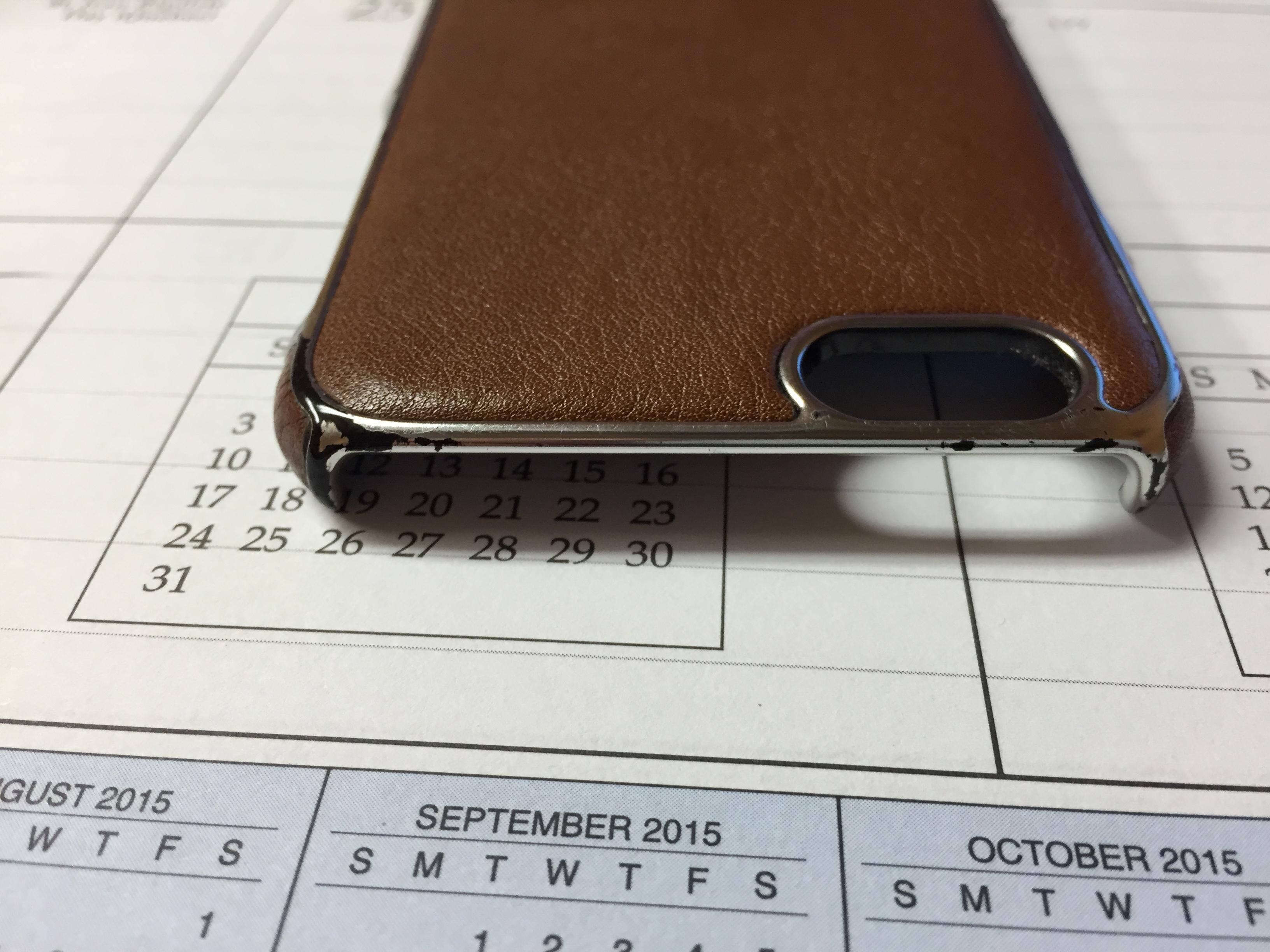 Paint coming off all sides., click to load a larger version