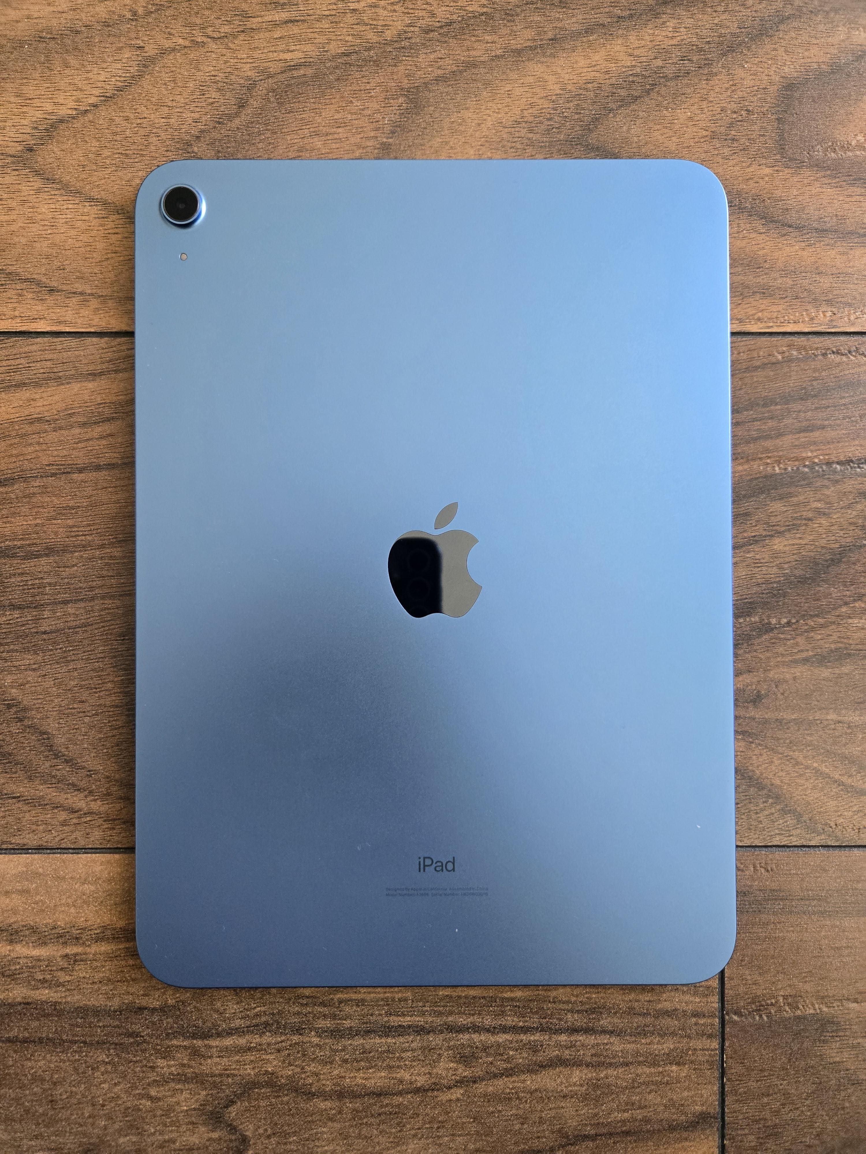 Apple 11 inch iPad A16 chip with Wi Fi 128GB Blue MD4A4LL/A