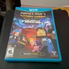 Nintendo Wii U game boxart for Minecraft Story Mode The Complete Adventure, click to load a larger version