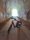 Enlow Tunnel lights on, click to load a larger version