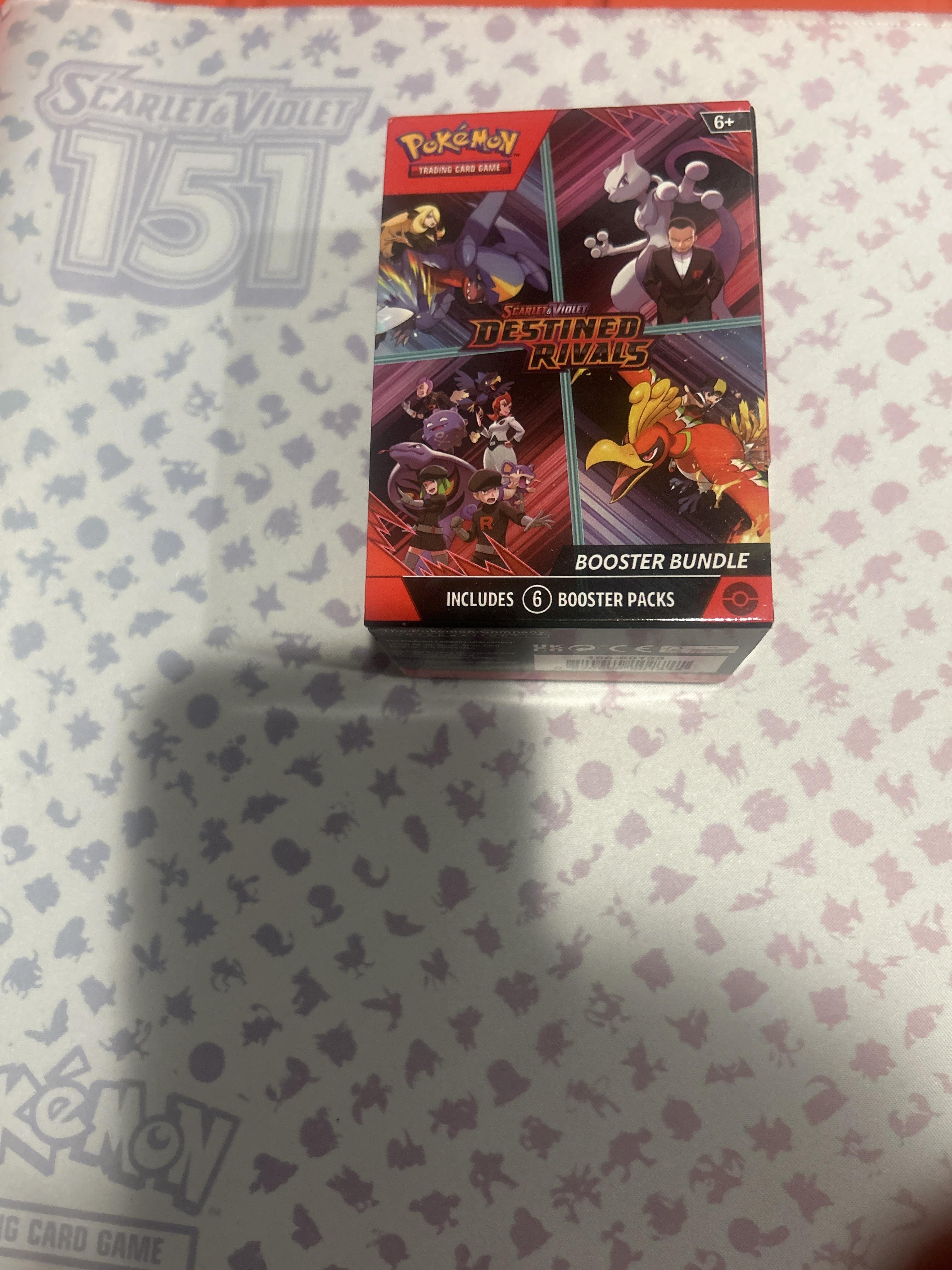 Pokmon Trading Card Game: Scarlet & Violet Destined Rivals 6Pk Booster  Bundle 100-10638 - Best Buy