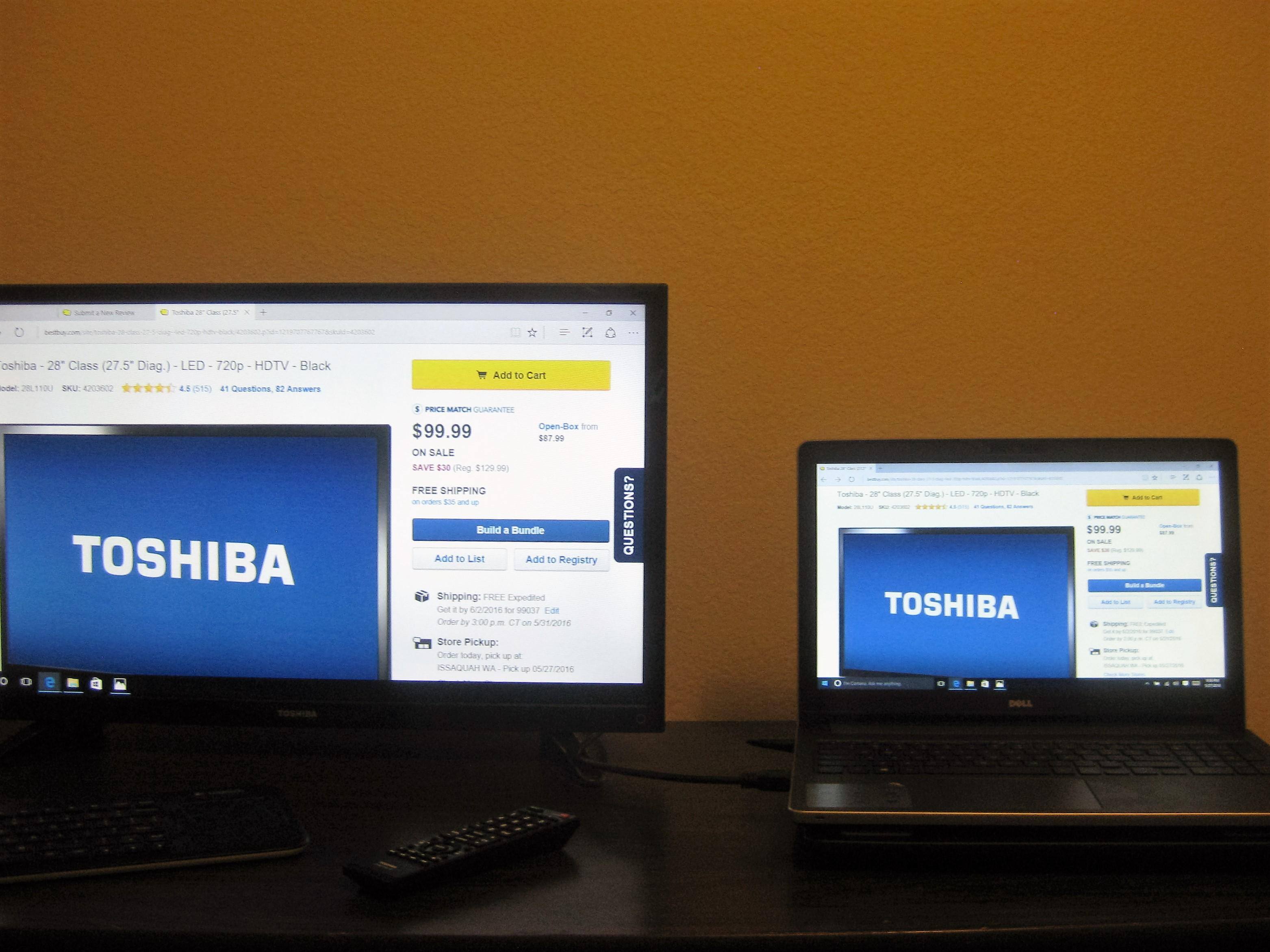 portable secondary monitor, click to load a larger version