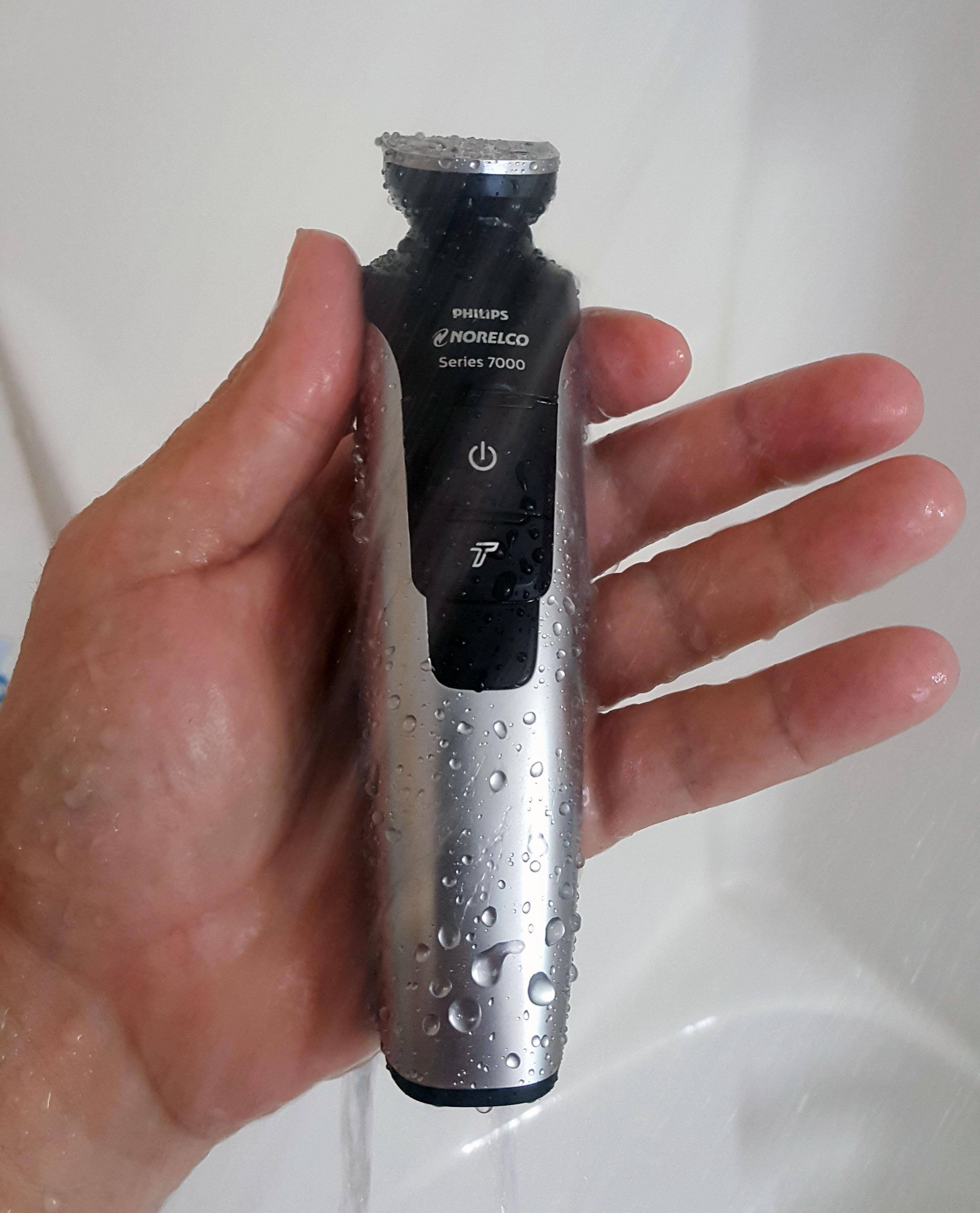 In the shower, click to load a larger version