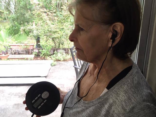 Using The Provided Ear Buds, click to load a larger version