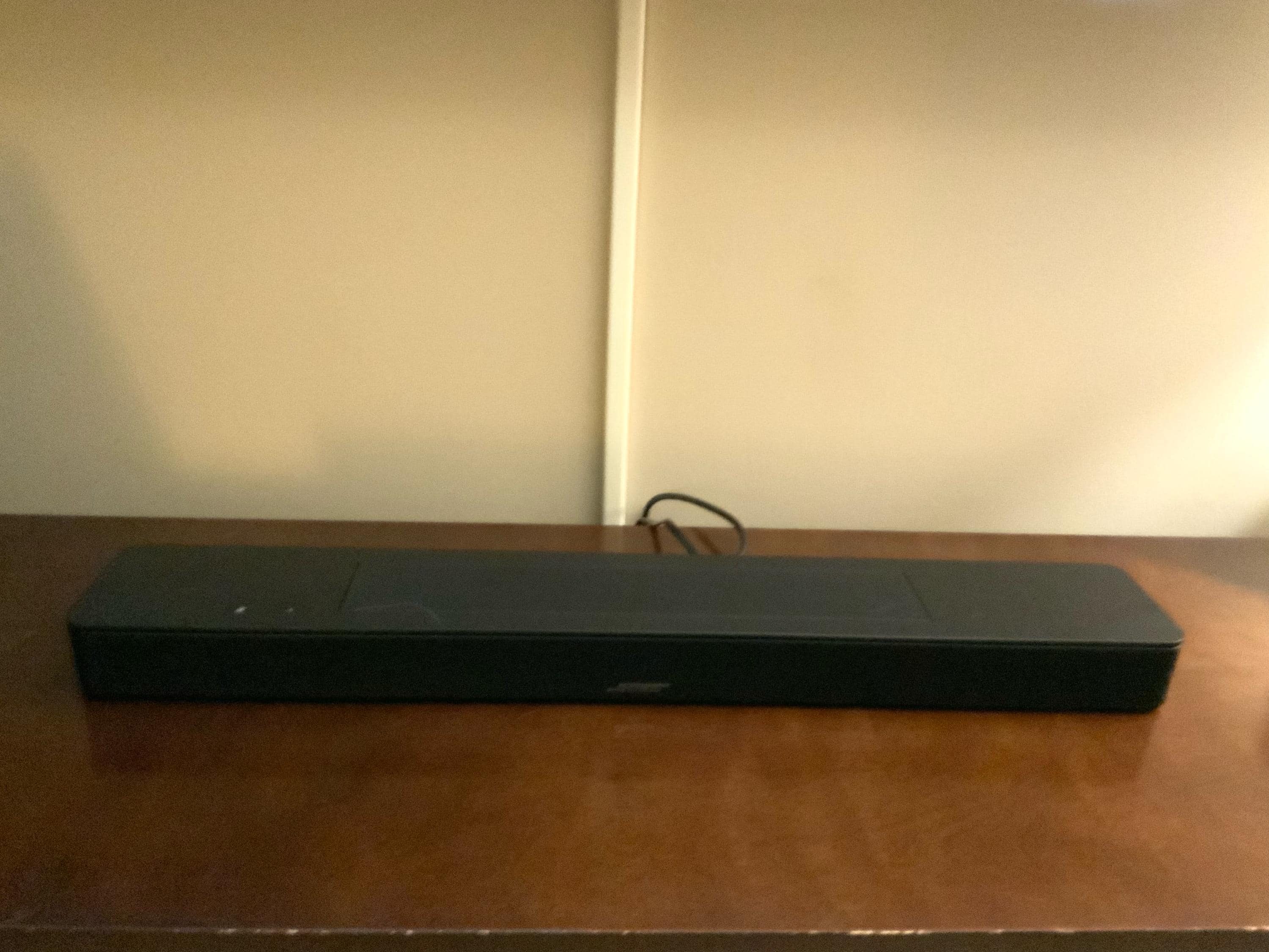 Bose Smart Soundbar 600 with Dolby Atmos and Voice Assistant Black