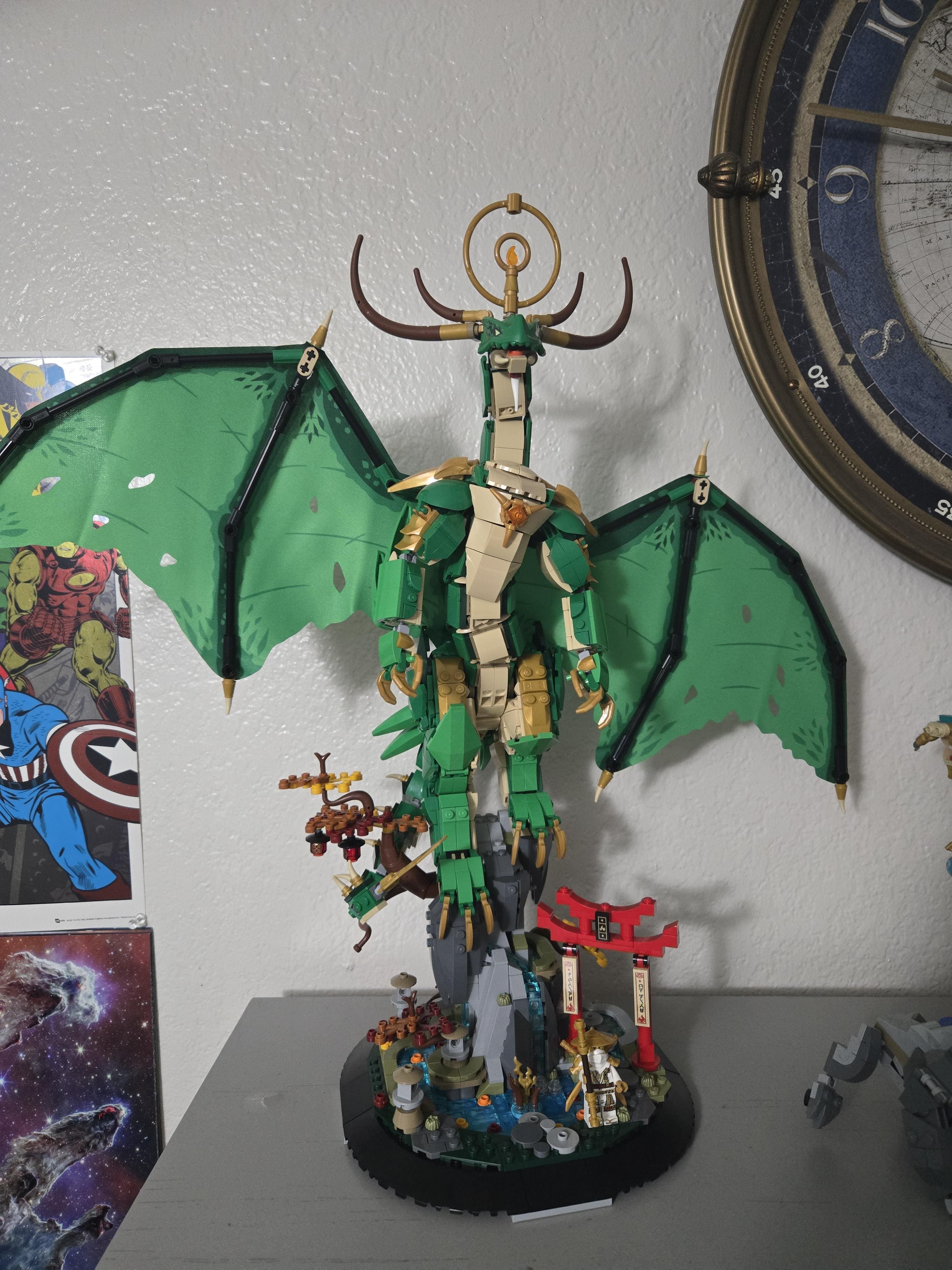 LEGO NINJAGO The Guardian Dragon Building Set 71847 6526933 - Best Buy