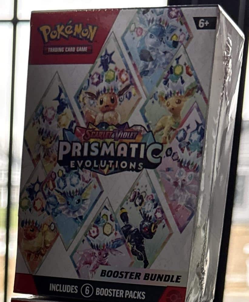 pokemon cards prismatic evolutions best buy Amazon.com: Pokemon TCG: Scarlet & Violet Prismatic Evolutions Booster Pack  (Random Art)