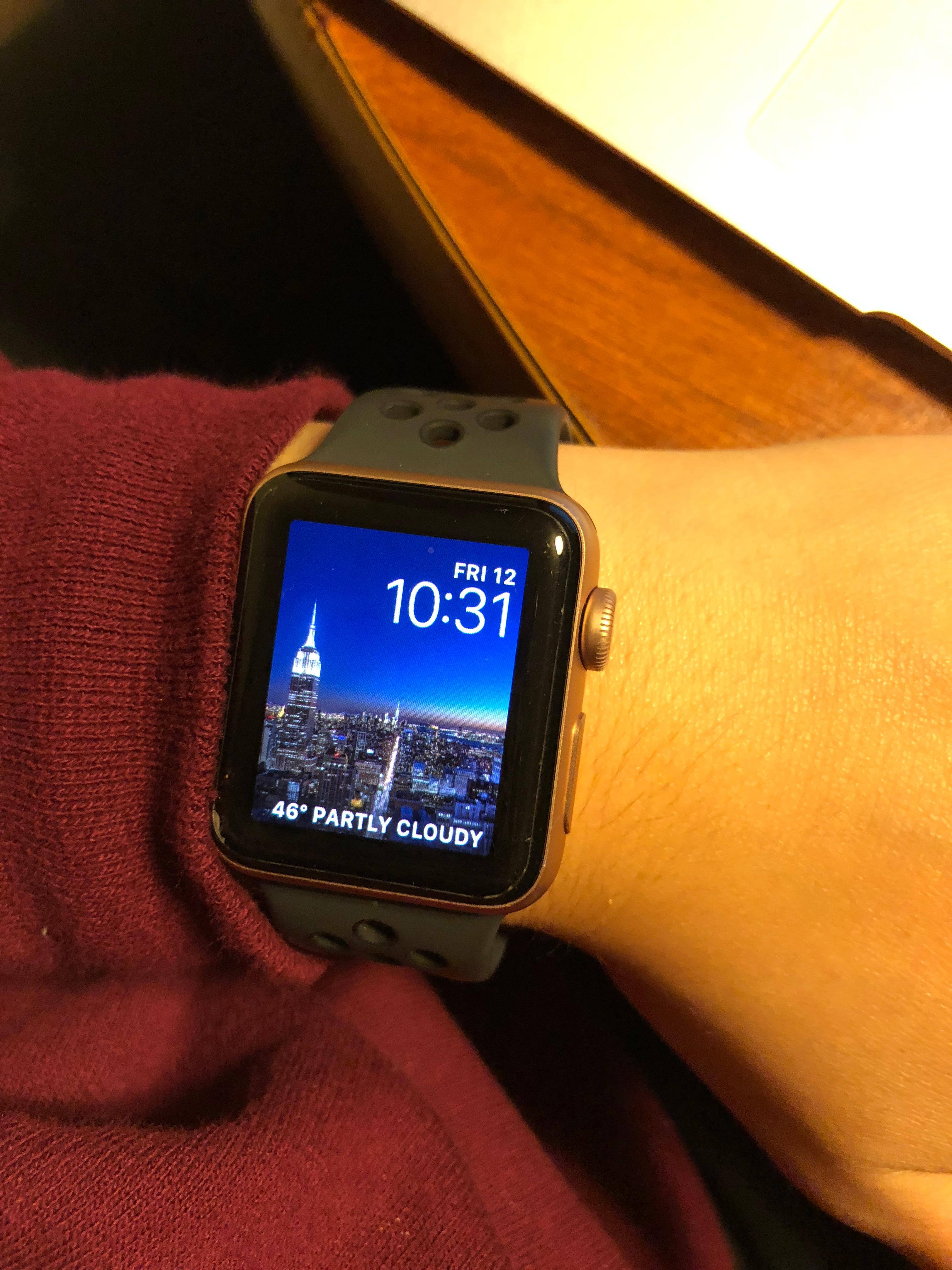 apple watch nike obsidian band