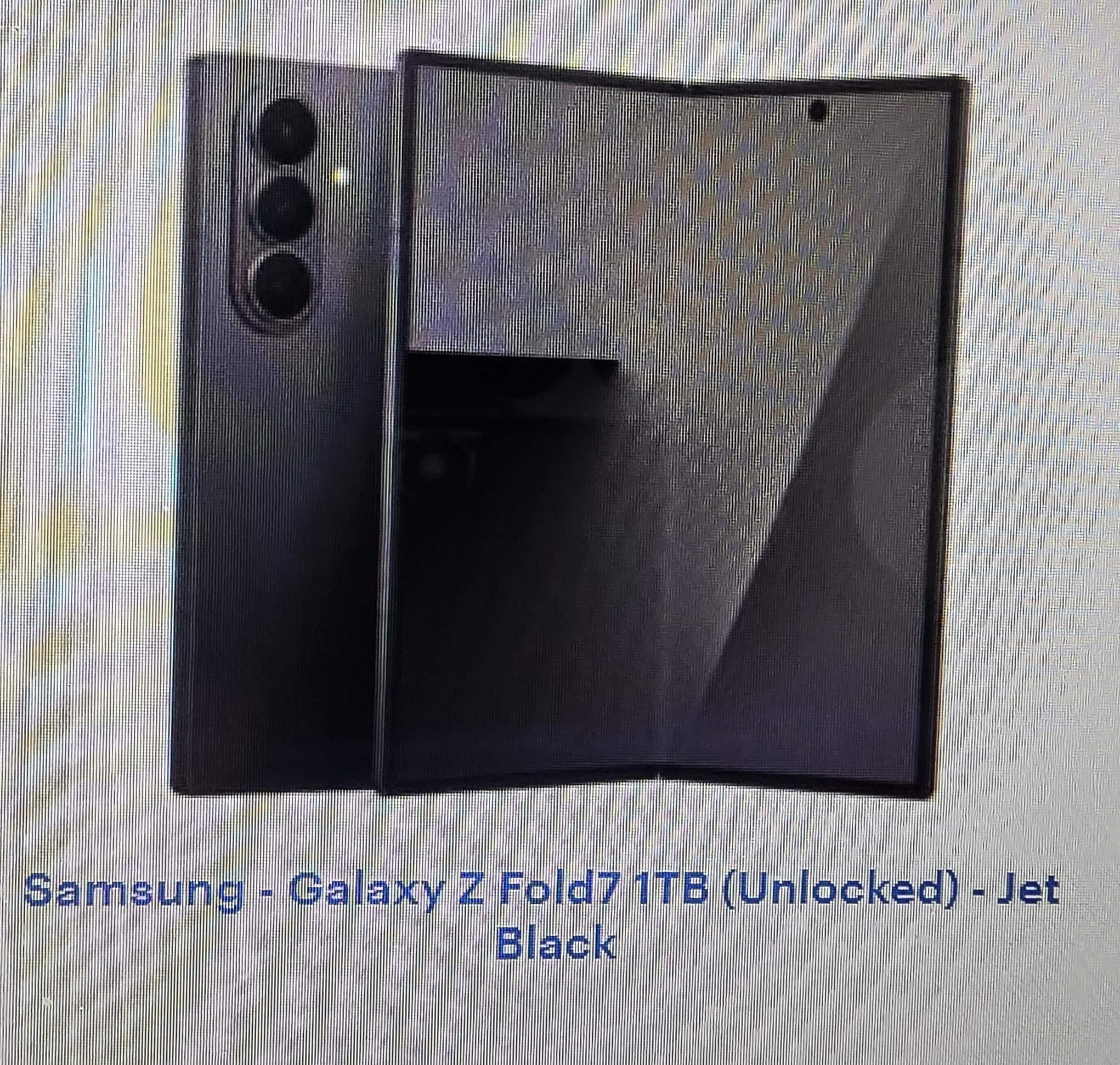 【未開封新品】Galaxy Z Fold 7 ブラック 16G・1TB 国内版 スマートフォン本体 Galaxy Z Fold7 1TB Jetblack Samsung Galaxy Z