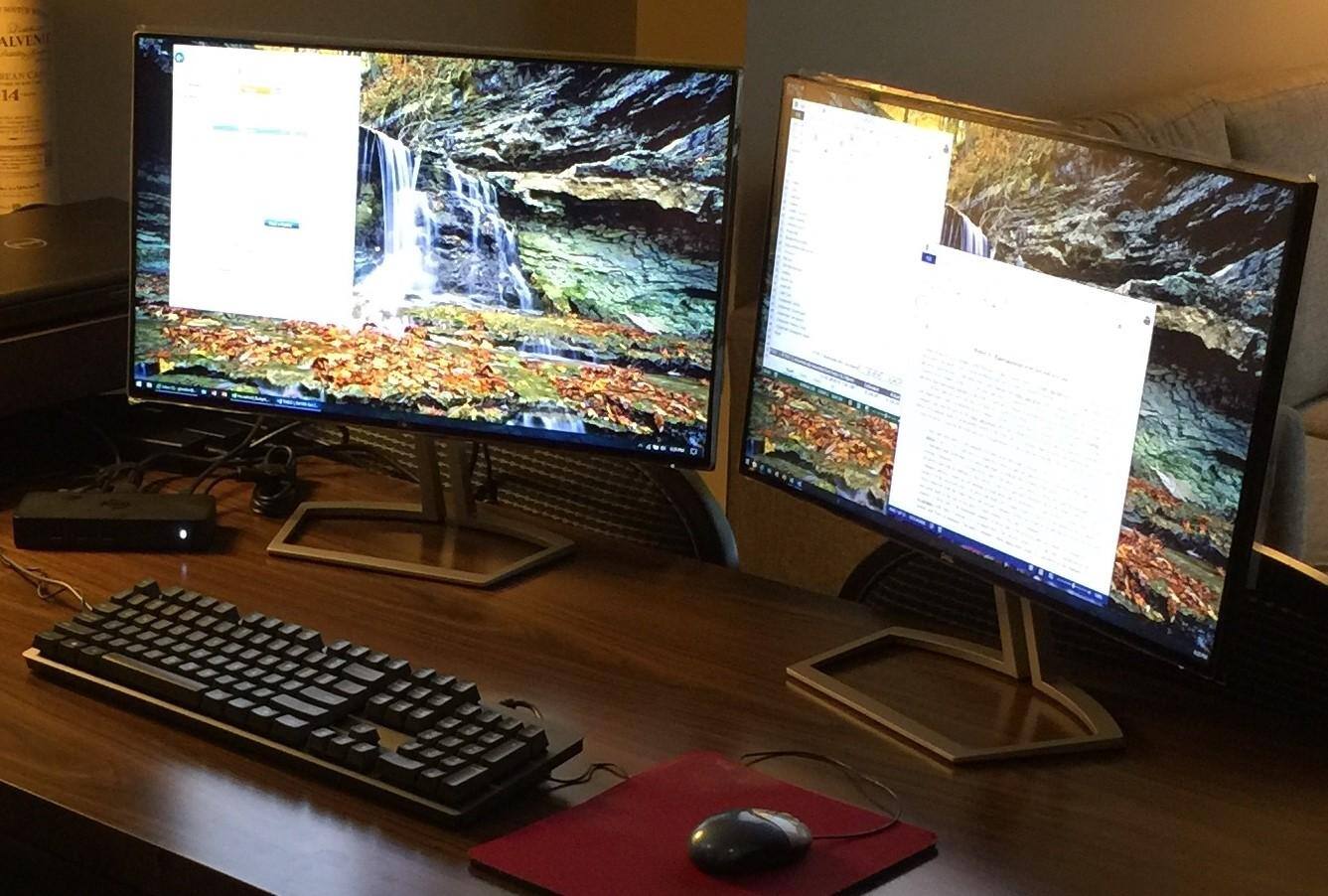 Keyboard &Monitor Setup, click to load a larger version