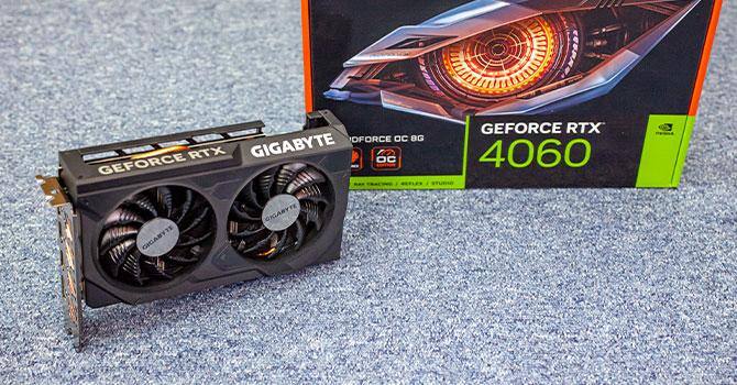 GIGABYTE NVIDIA GeForce RTX 4060 WINDFORCE OC 8GB GDDR6 PCI