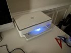 Low-light image--LED indicating standy status, click to load a larger version