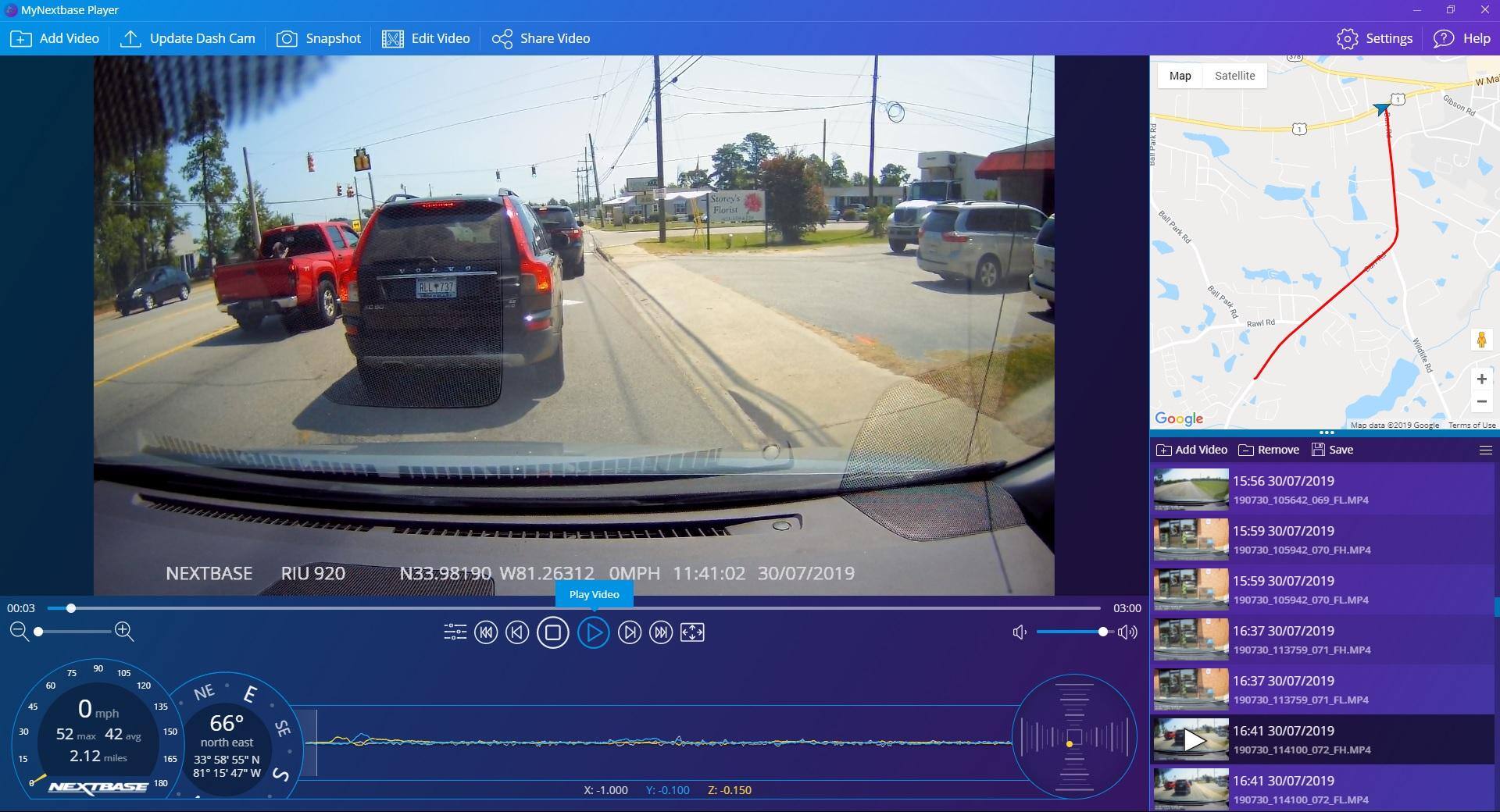 MyNextBase Player, click to load a larger version