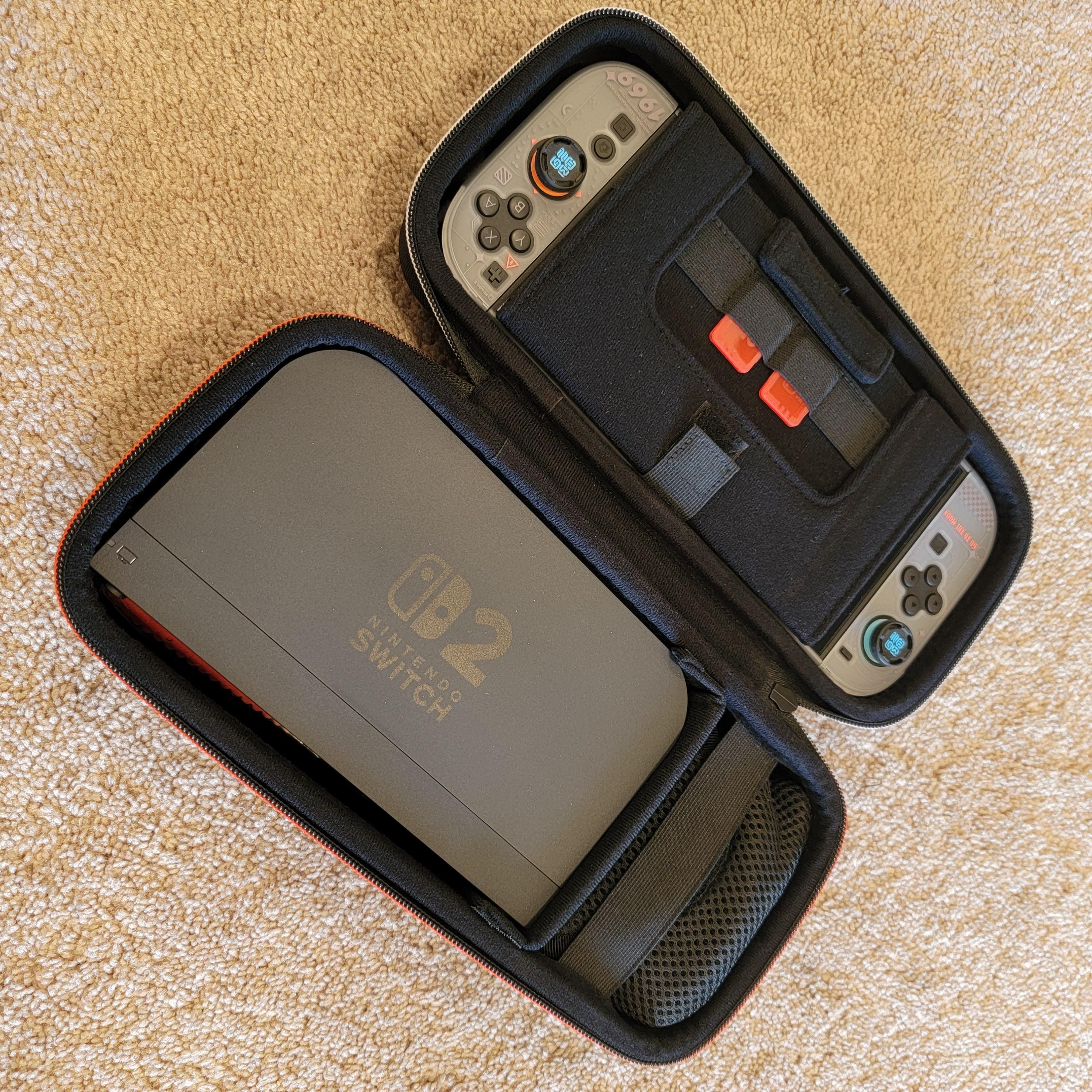 Switchのケース RDS Industries Nintendo Licensed Nintendo Switch 2 Game Traveler