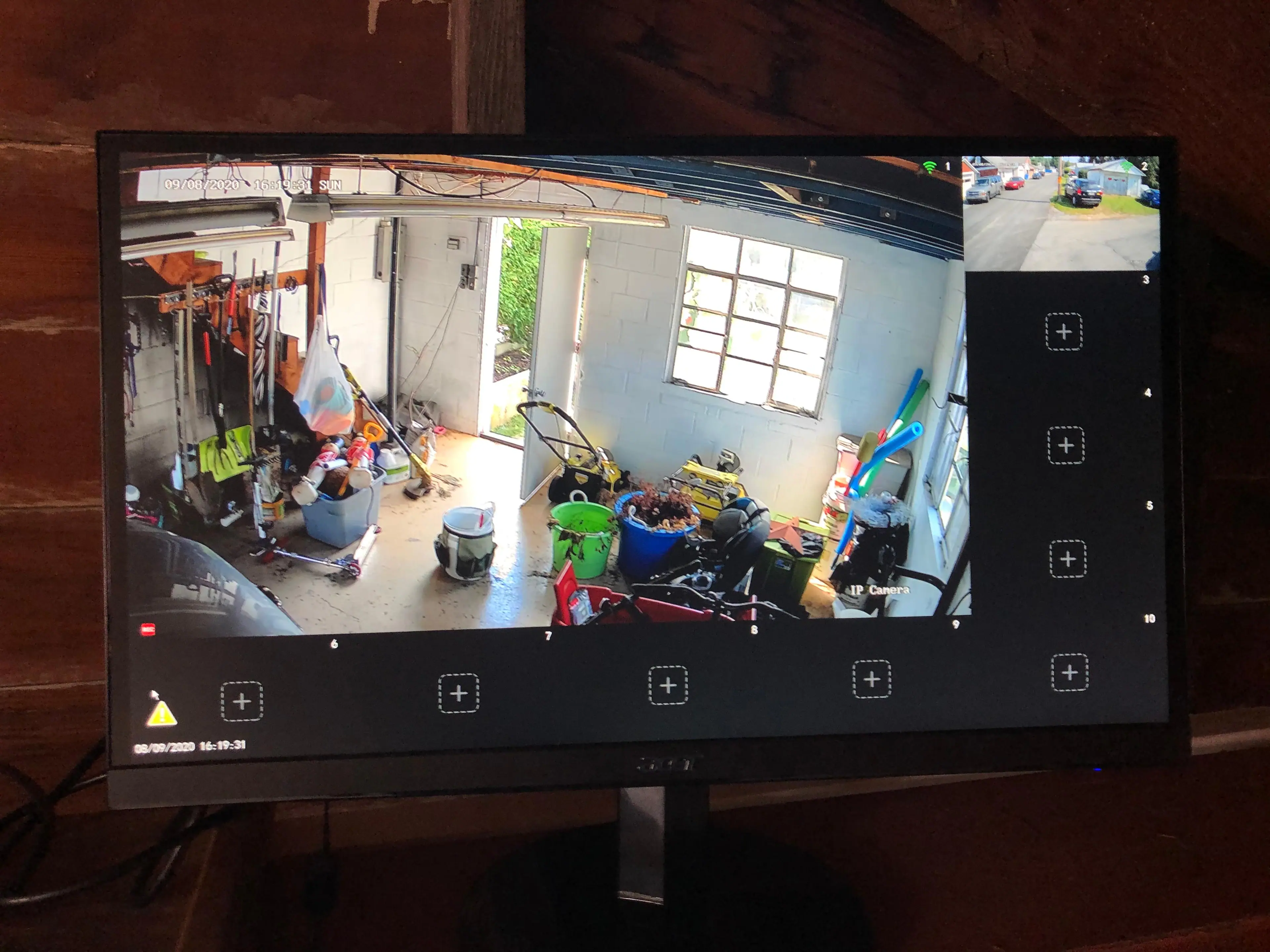 Two camera feed, click to load a larger version