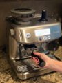 Breville BES878BSS Barista Pro Stainless Steel Espresso Machine w/ LCD  Interface + Built-In Grinder + Knock Box Mini Bundle - Bed Bath & Beyond -  32255004