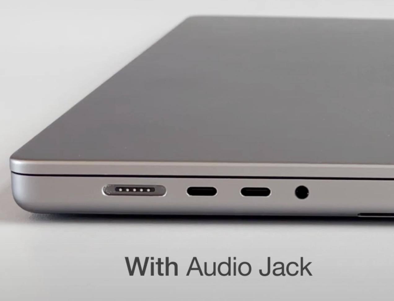 audio jack on MBPro newest model, click to load a larger version