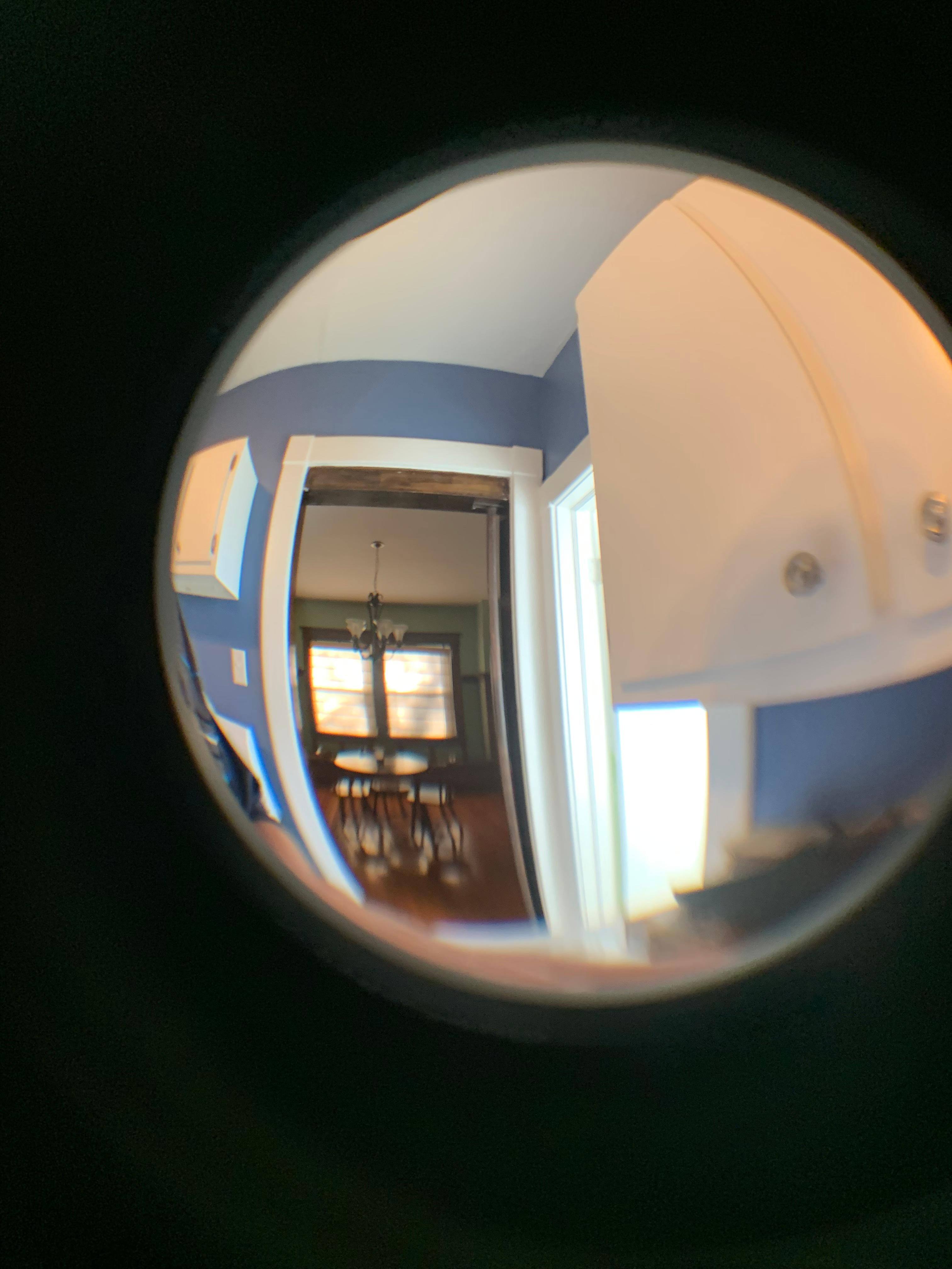 Fish eye photo, click to load a larger version