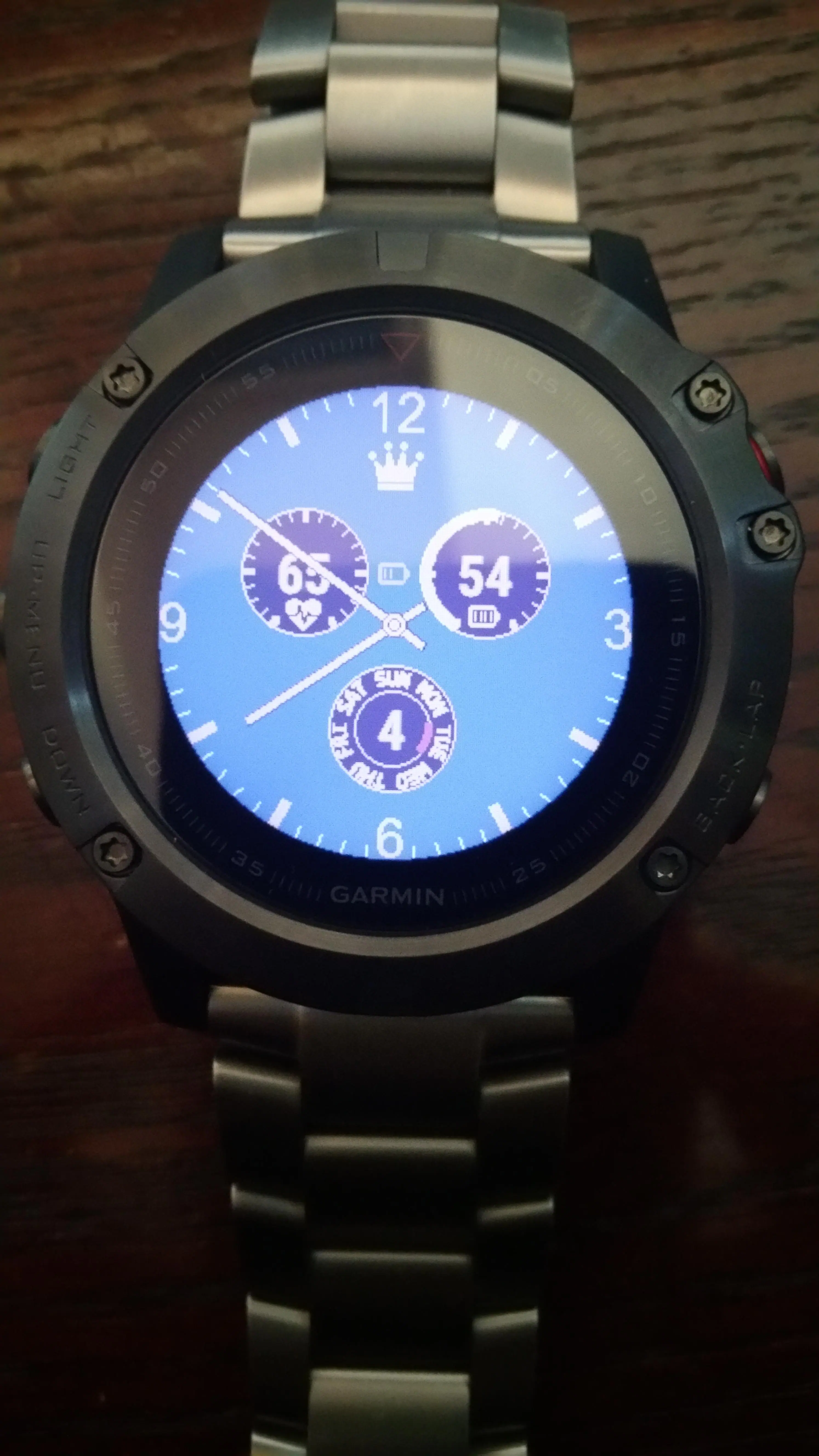 Fenix 5X, click to load a larger version