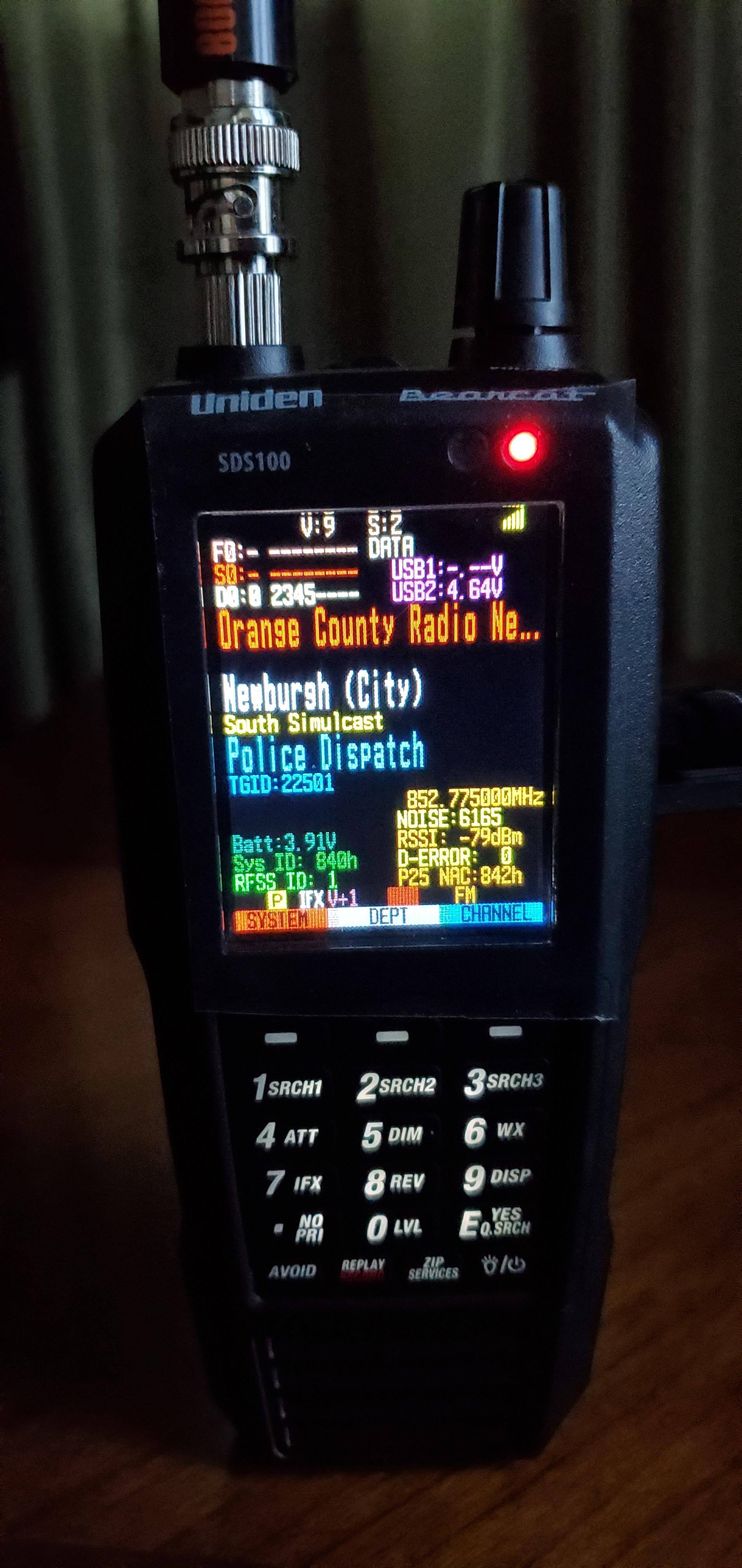 Uniden True I/Q Digital Handheld Scanner SDS100 - Best Buy