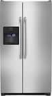 Best Buy: Frigidaire 25.6 Cu. Ft. Side-by-Side Refrigerator with Thru ...