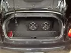 Kicker amp is located behind the two 10" Kicker CompS subwoofers., click to load a larger version