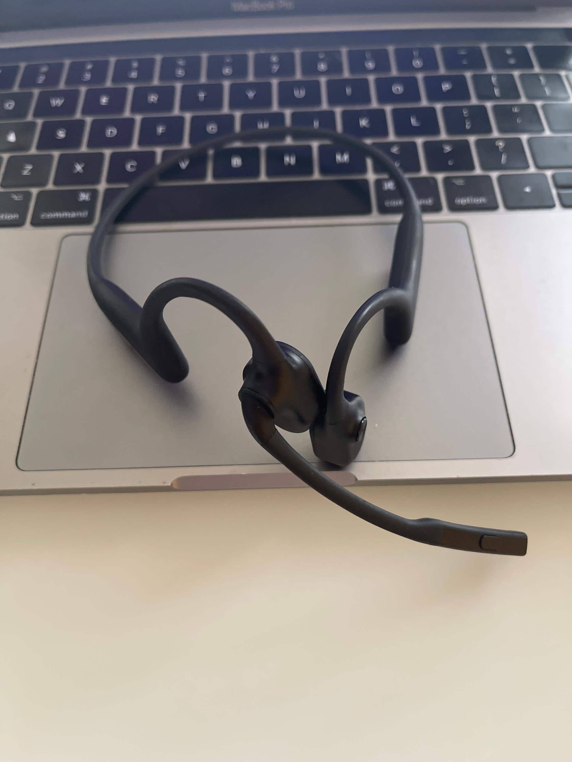 Shokz OpenComm2 UC Bone Conduction Stereo Bluetooth Headset 2025