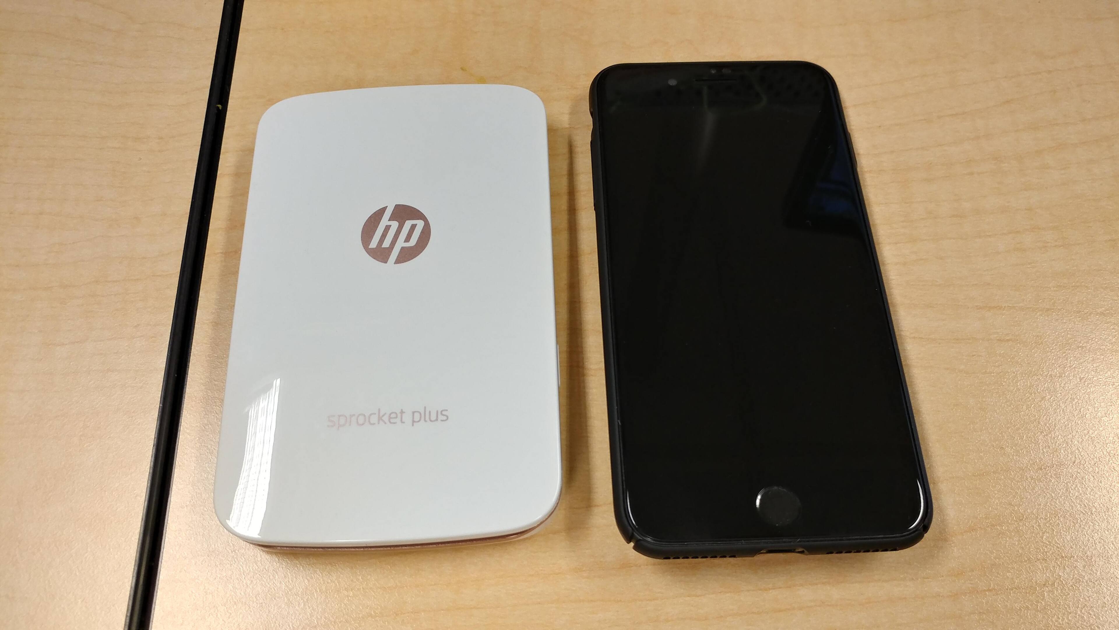 Next to an Iphone 8 Plus, click to load a larger version