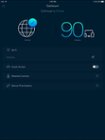 Velop Dashboard shows 90 connected devices, click to load a larger version