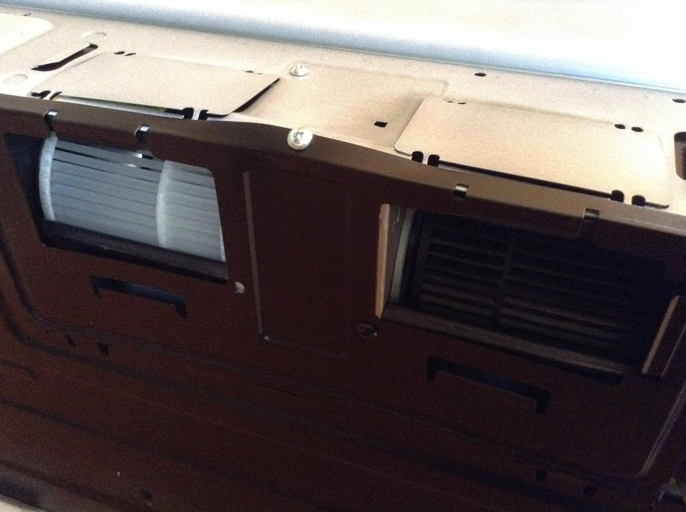 Arrived dented... No damage to box. Either repacked (didn't look so). Factory dent?, click to load a larger version