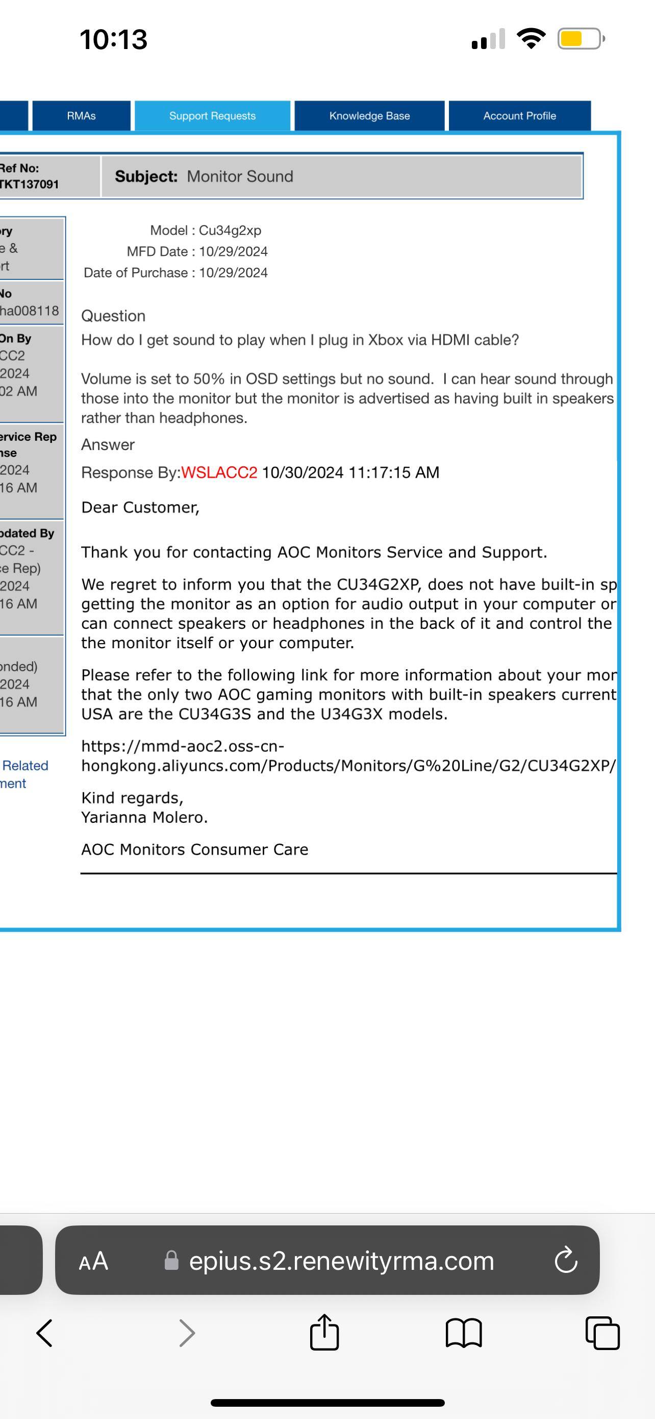 Customer provided, click to load a larger version