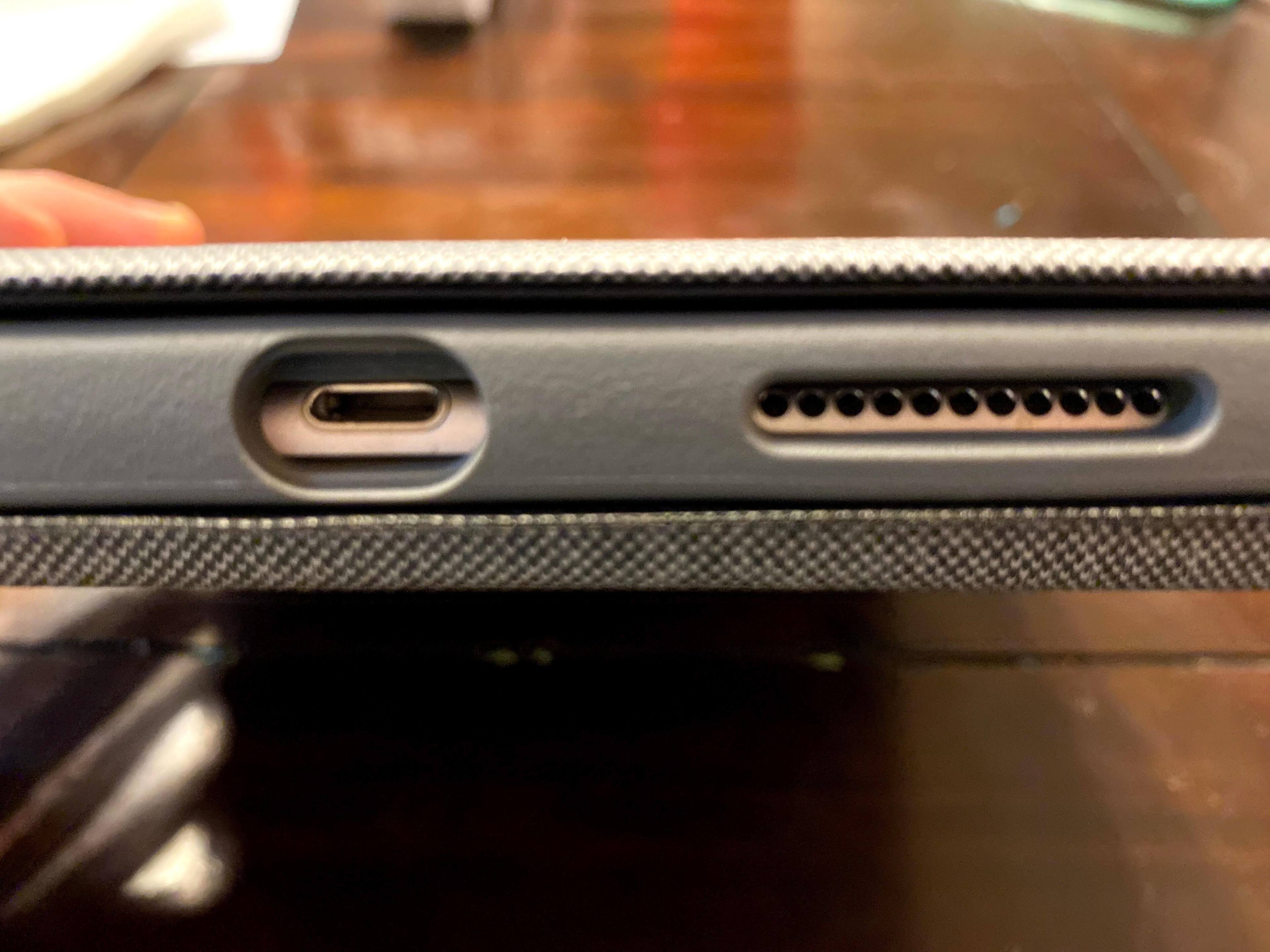 Ports have a good amount of clearance to accommodate most accessories, click to load a larger version