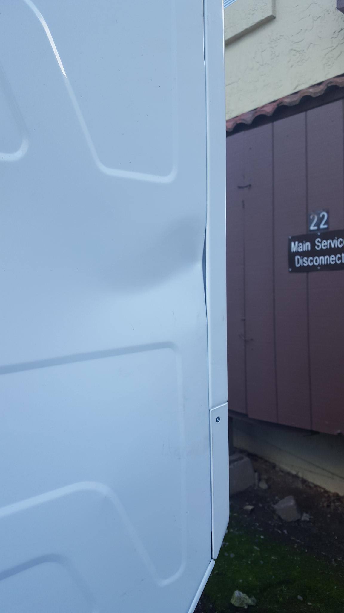 Arrived w dents, click to load a larger version