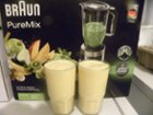 Braun PureMix Power Countertop Blender with Glass Blending Pitcher -  Stainless Steel/Black, 1 ct - Fry's Food Stores