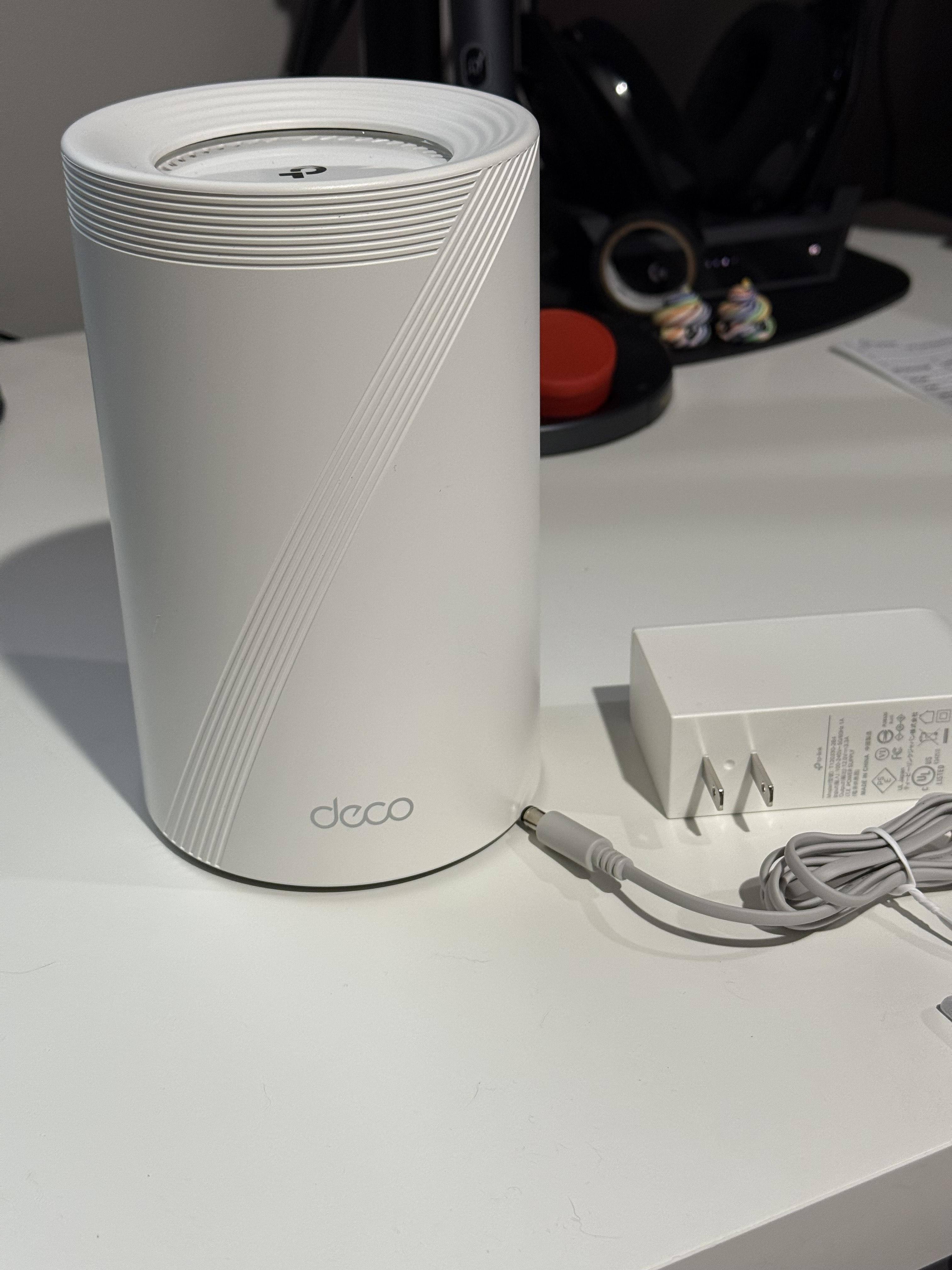 TP Link Deco 7 Pro BE14000 Tri Band Wi Fi 7 Whole Home Mesh Router