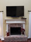 Customer Reviews: MantelMount Pull Down TV Wall Mount for Most 45