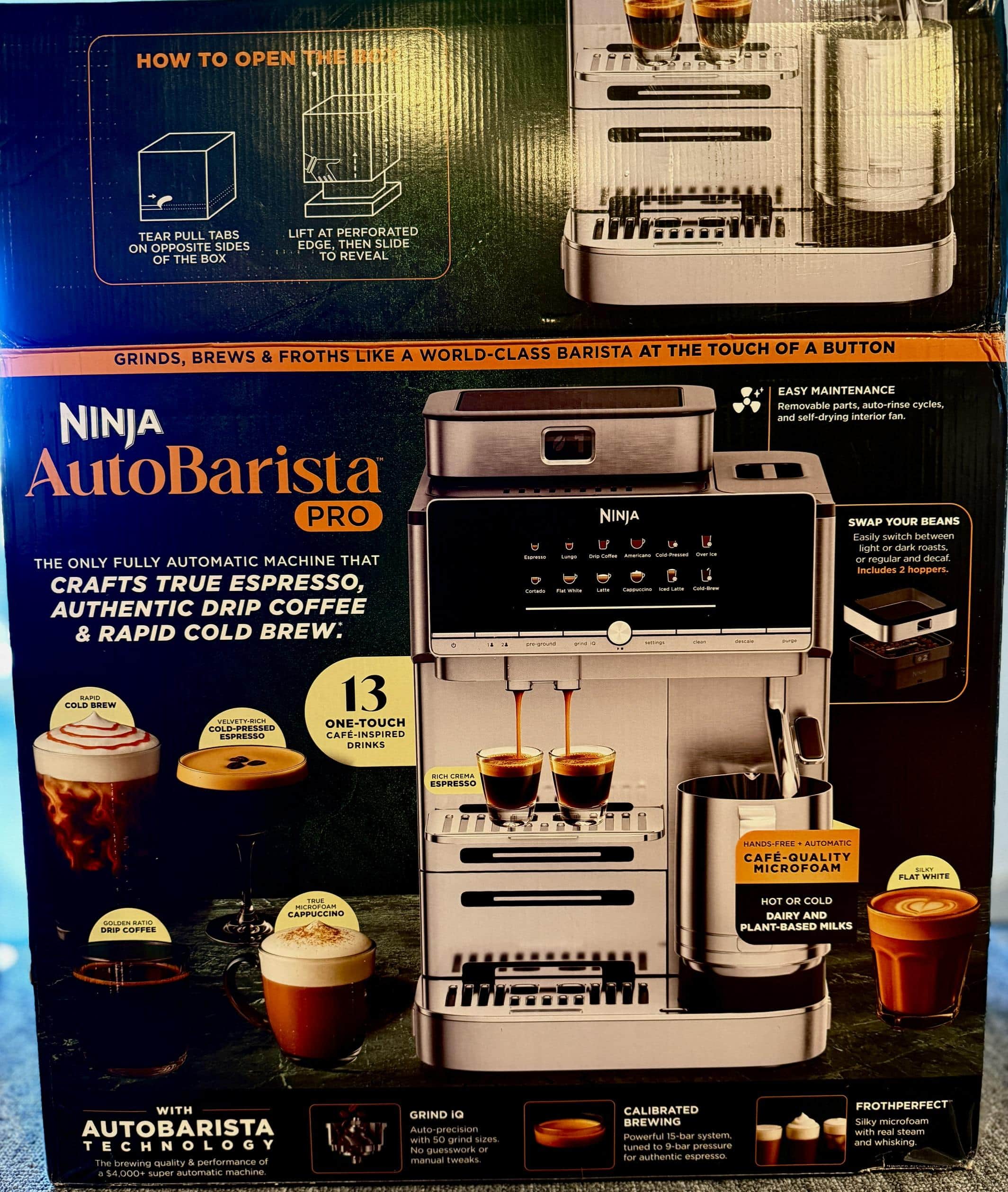 Ninja AutoBarista Pro Fully Automatic Espresso Machine w/ Dual