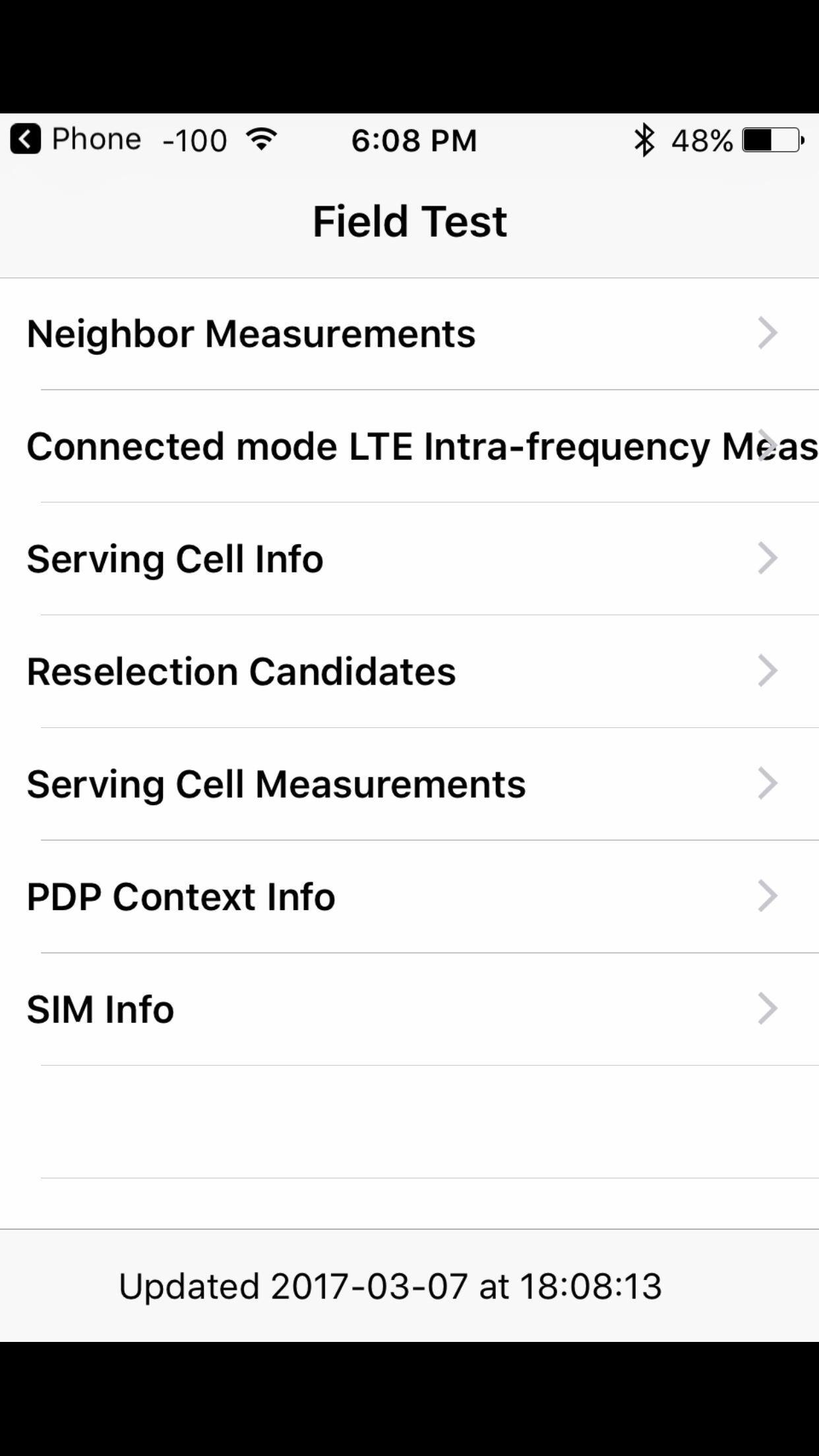 Reception with weBoost, click to load a larger version