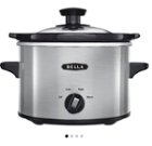 Bella 3 x 1.5-Quart Triple Slow Cooker Stainless Steel/Black BLA13582 -  Best Buy