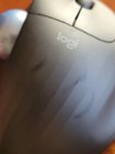 Here is an example of the odd texture of the exterior of the mouse. Myabe I just have really warm hands..but I often seem to leave these - what appears tosweat/oil marks from my hands after some light usage., click to load a larger version