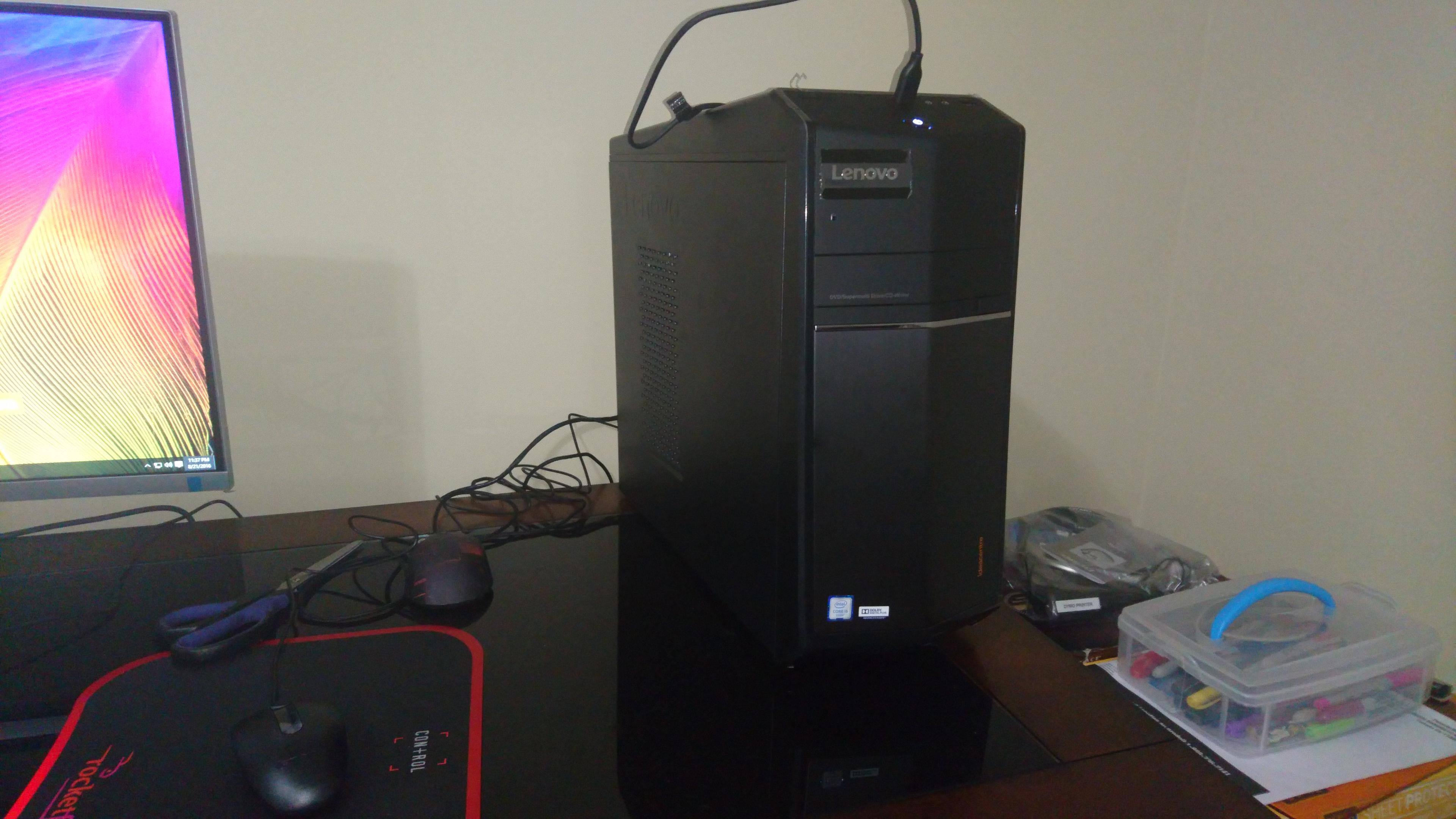 Lenovo Desktop, click to load a larger version